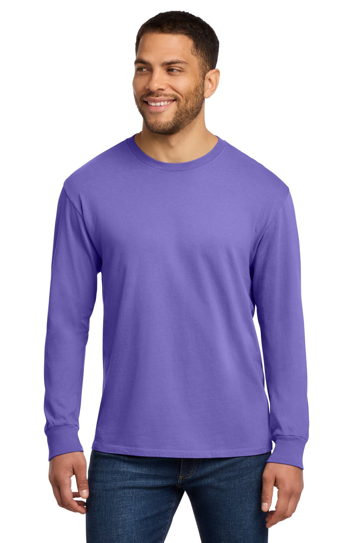 Port & Company PC099LS Beach Wash Garment-Dyed Long Sleeve Tee | Port & Co PC099LS