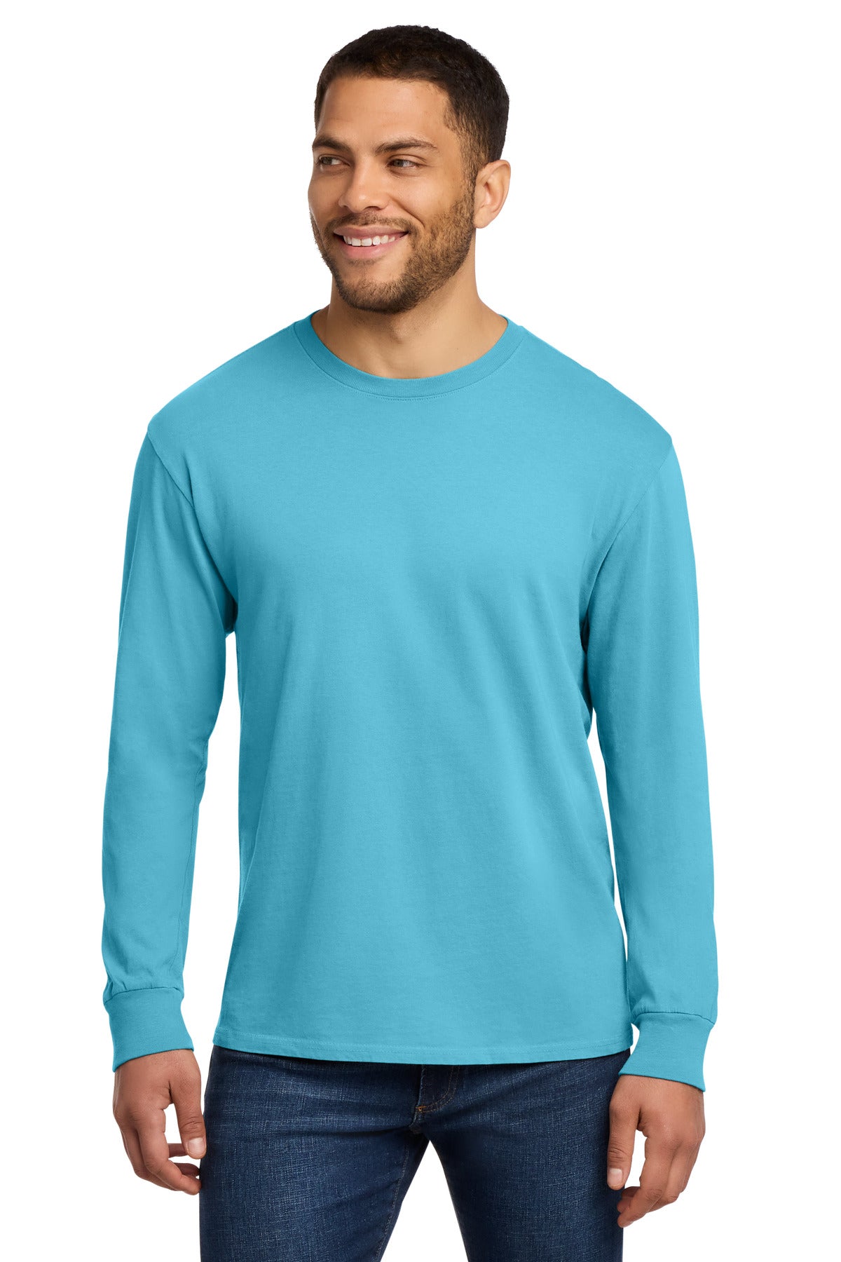 Port & Company PC099LS Beach Wash Garment-Dyed Long Sleeve Tee | Port & Co PC099LS