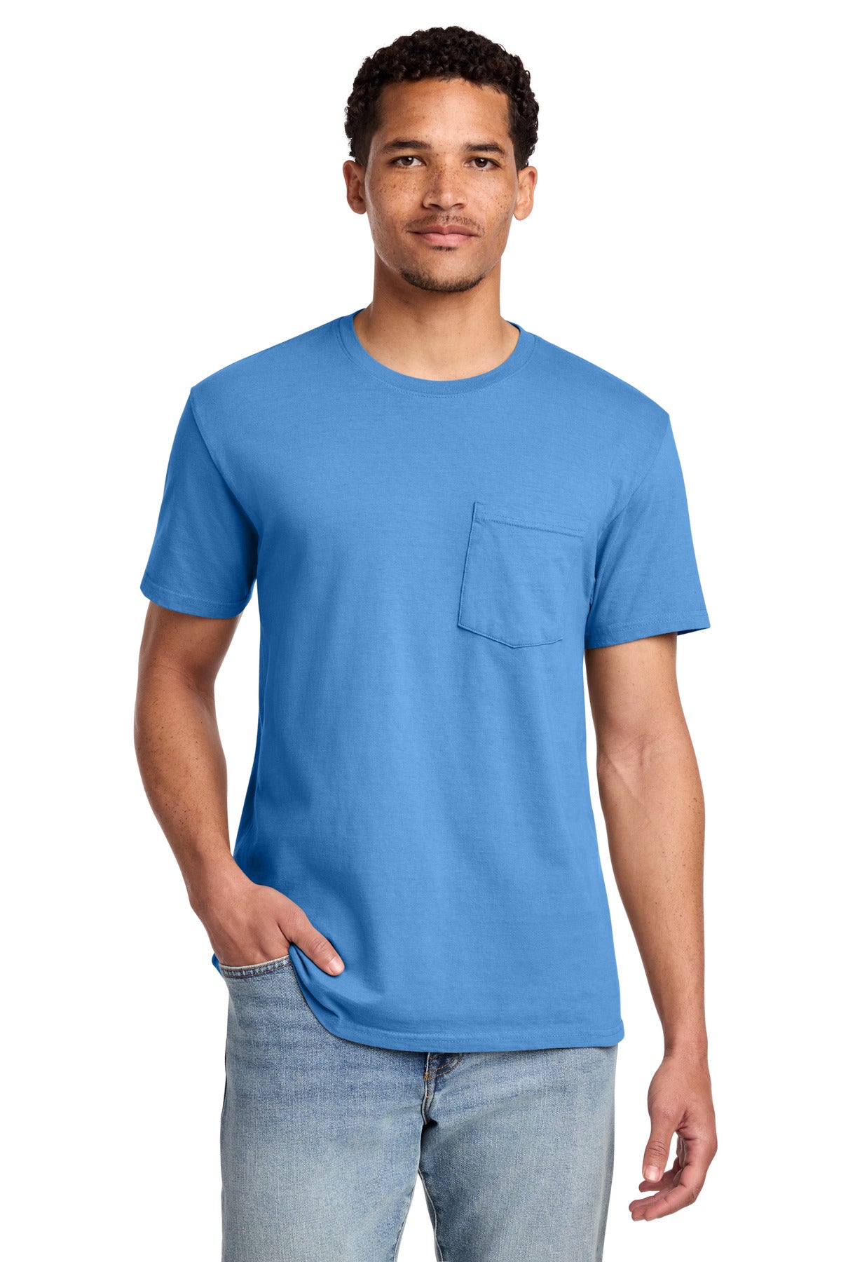 Port & Company PC099P Beach Wash Garment-Dyed Pocket Tee | Port & Co PC099P