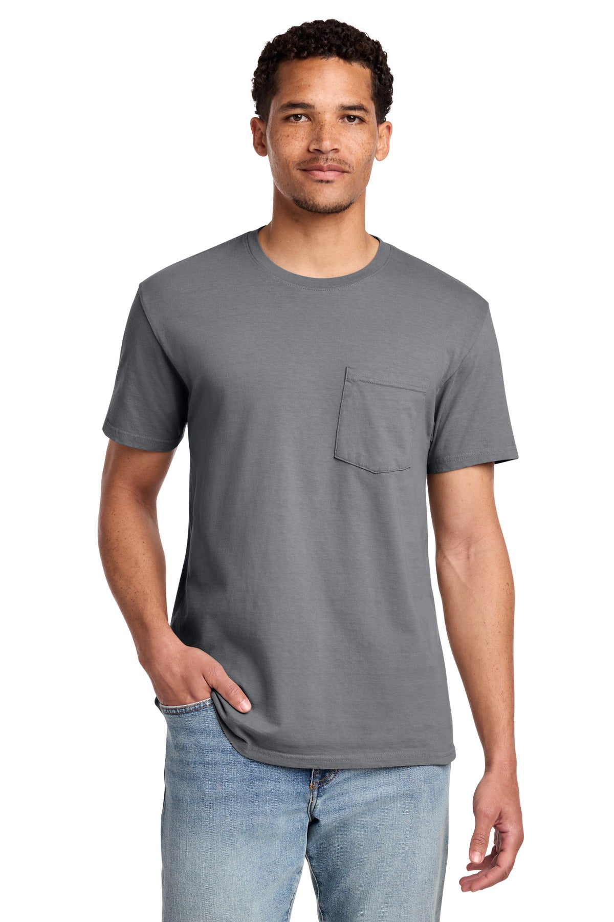 Port & Company PC099P Beach Wash Garment-Dyed Pocket Tee | Port & Co PC099P