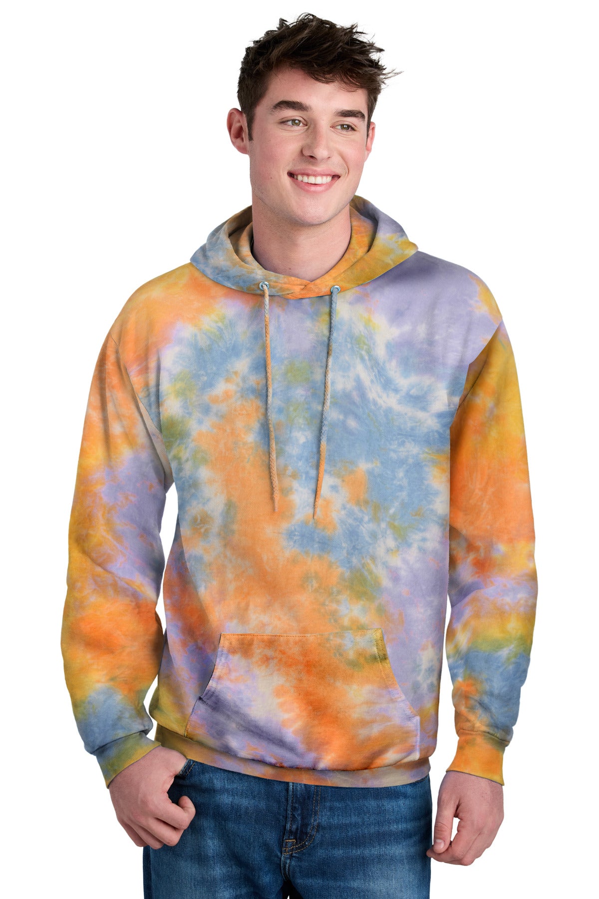 Port & Co ™ Crystal Tie-Dye Pullover Hoodie PC144 - Port & Co PC144