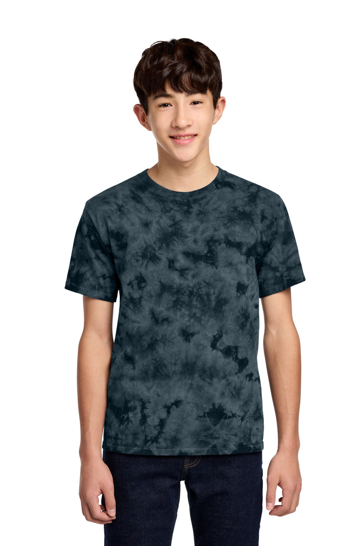 Port & Company PC145Y Youth Crystal Tie-Dye Tee | Port & Co PC145Y