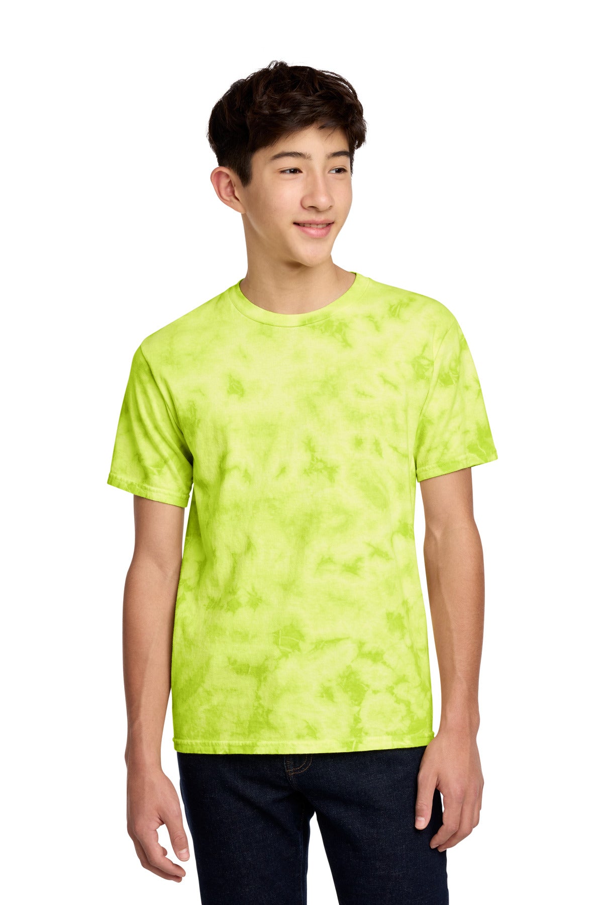 Port & Company PC145Y Youth Crystal Tie-Dye Tee | Port & Co PC145Y