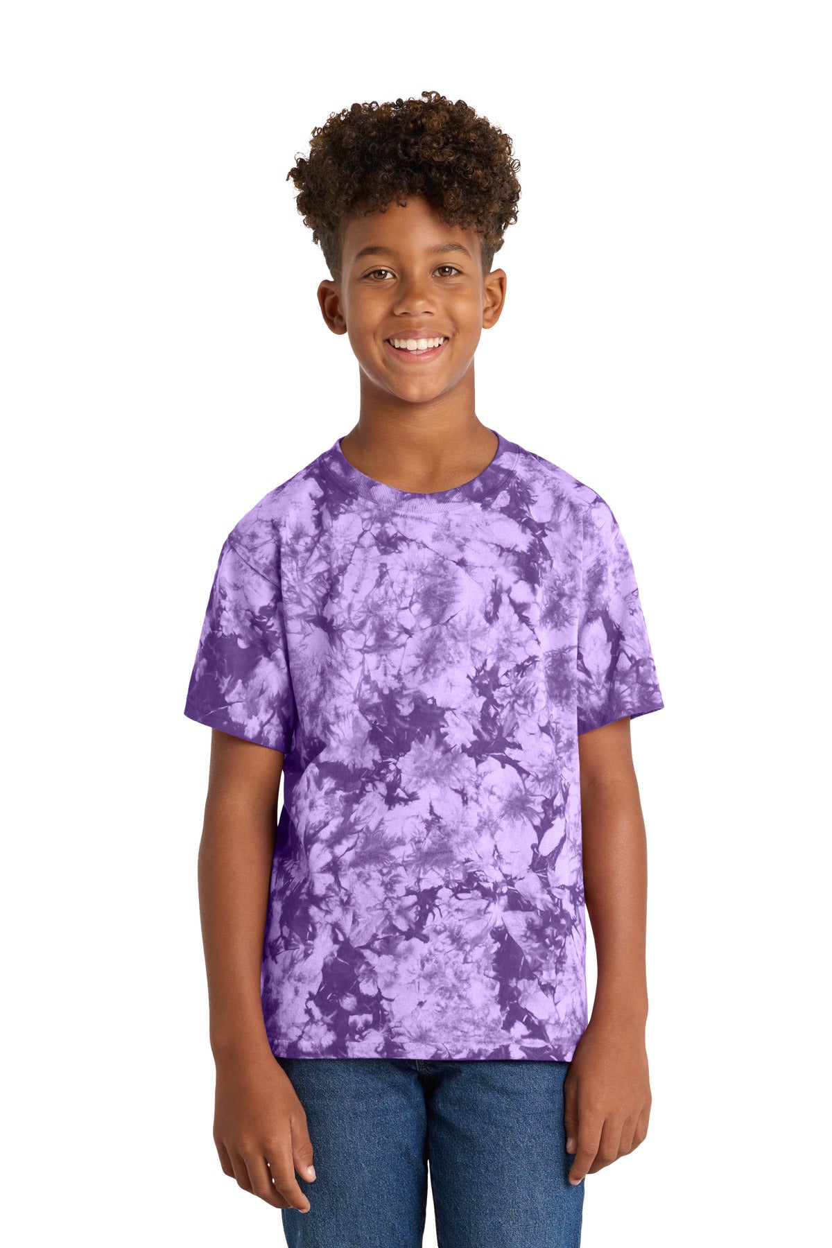 Port & Company PC145Y Youth Crystal Tie-Dye Tee | Port & Co PC145Y
