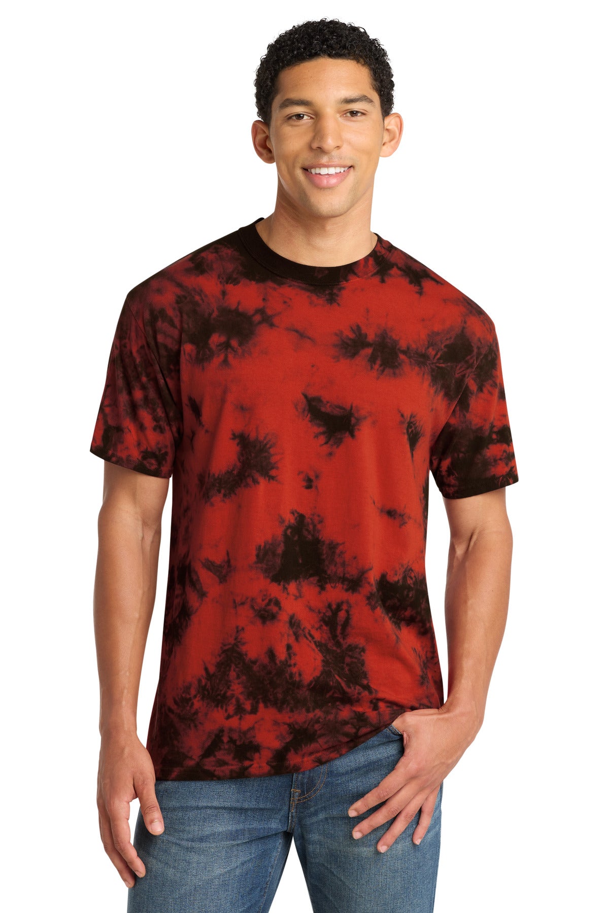 Port & Company PC145 Crystal Tie-Dye Tee | Port & Co PC145