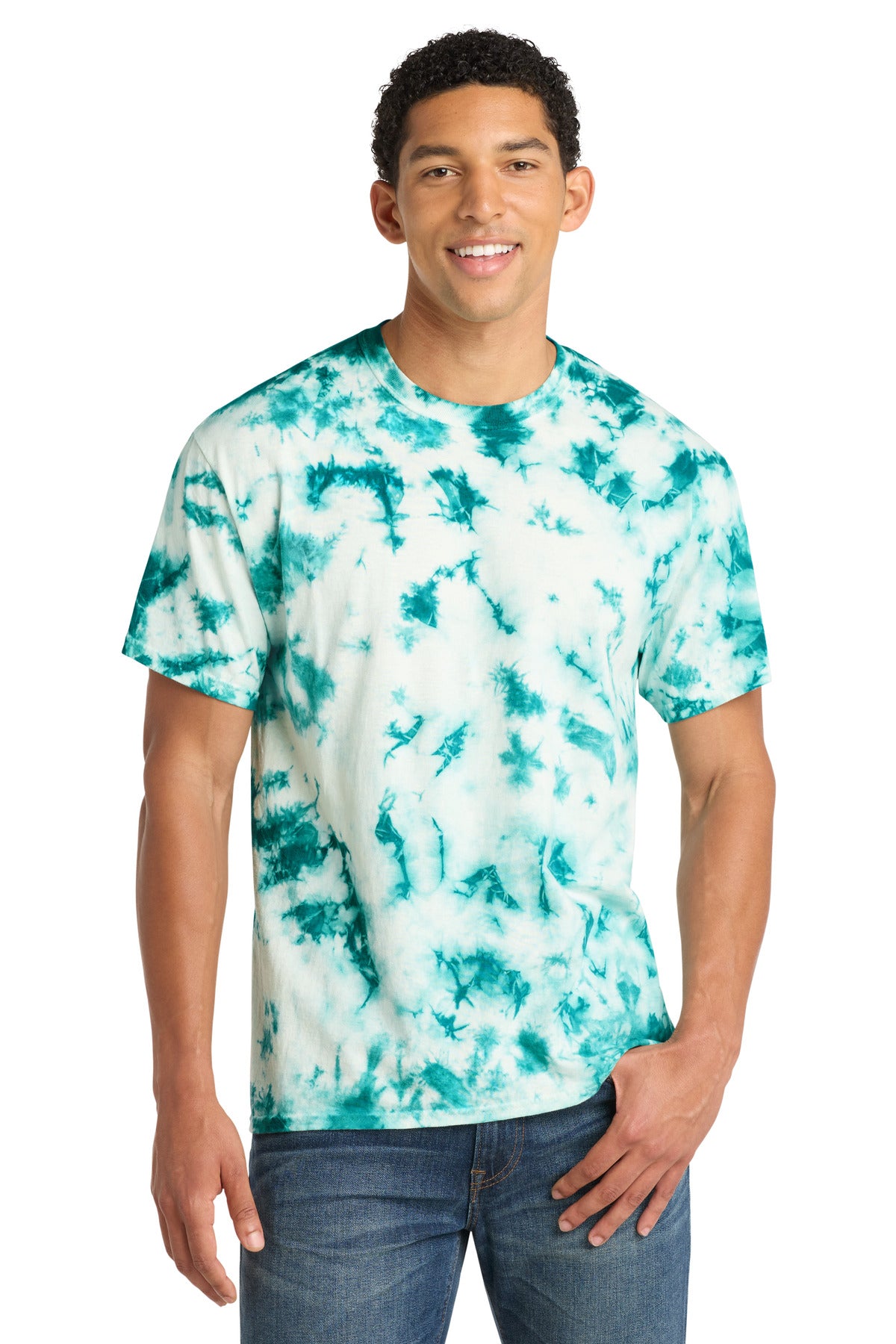 Port & Company PC145 Crystal Tie-Dye Tee | Port & Co PC145
