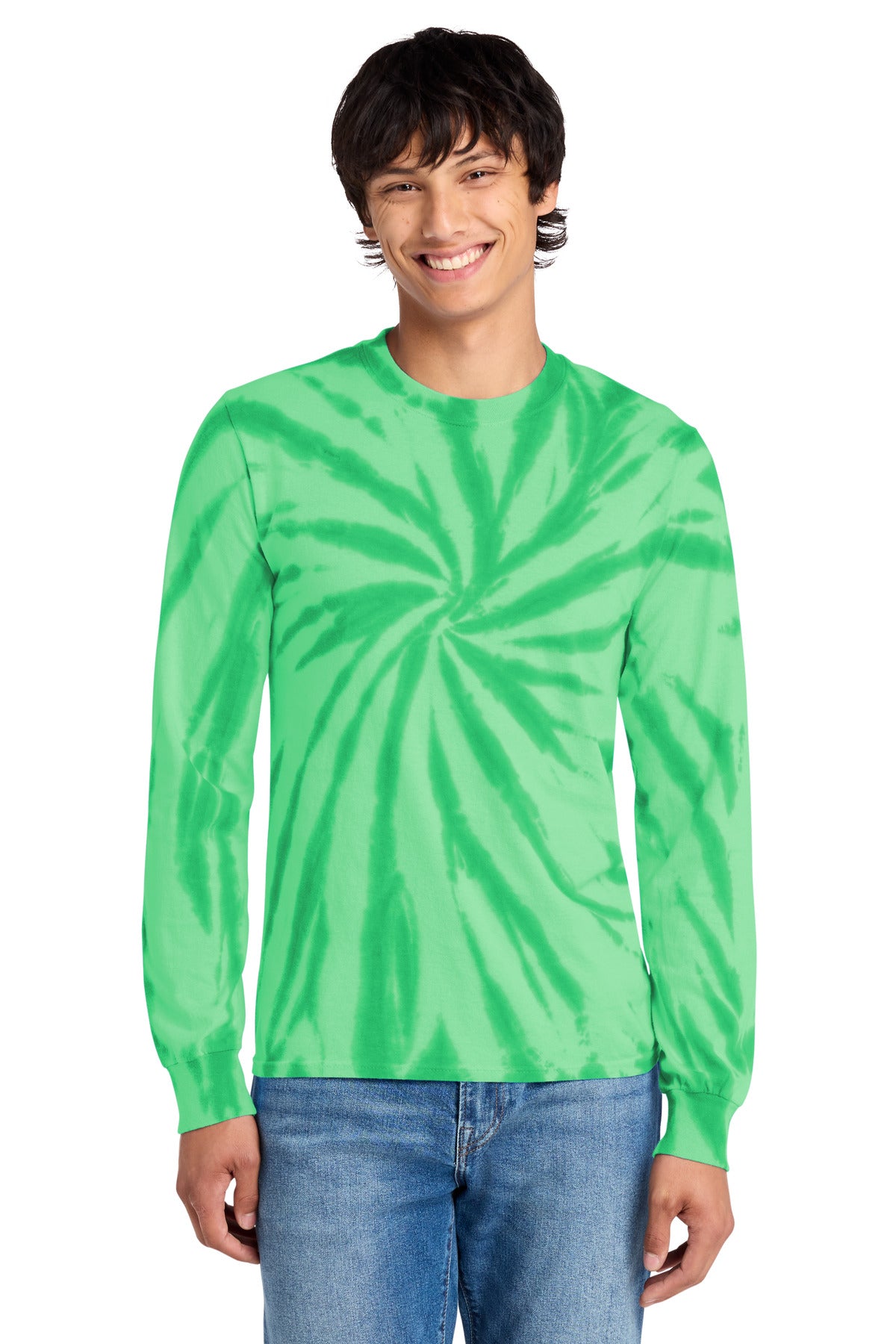 Port & Company PC147LS Tie-Dye Long Sleeve Tee | Port & Co PC147LS