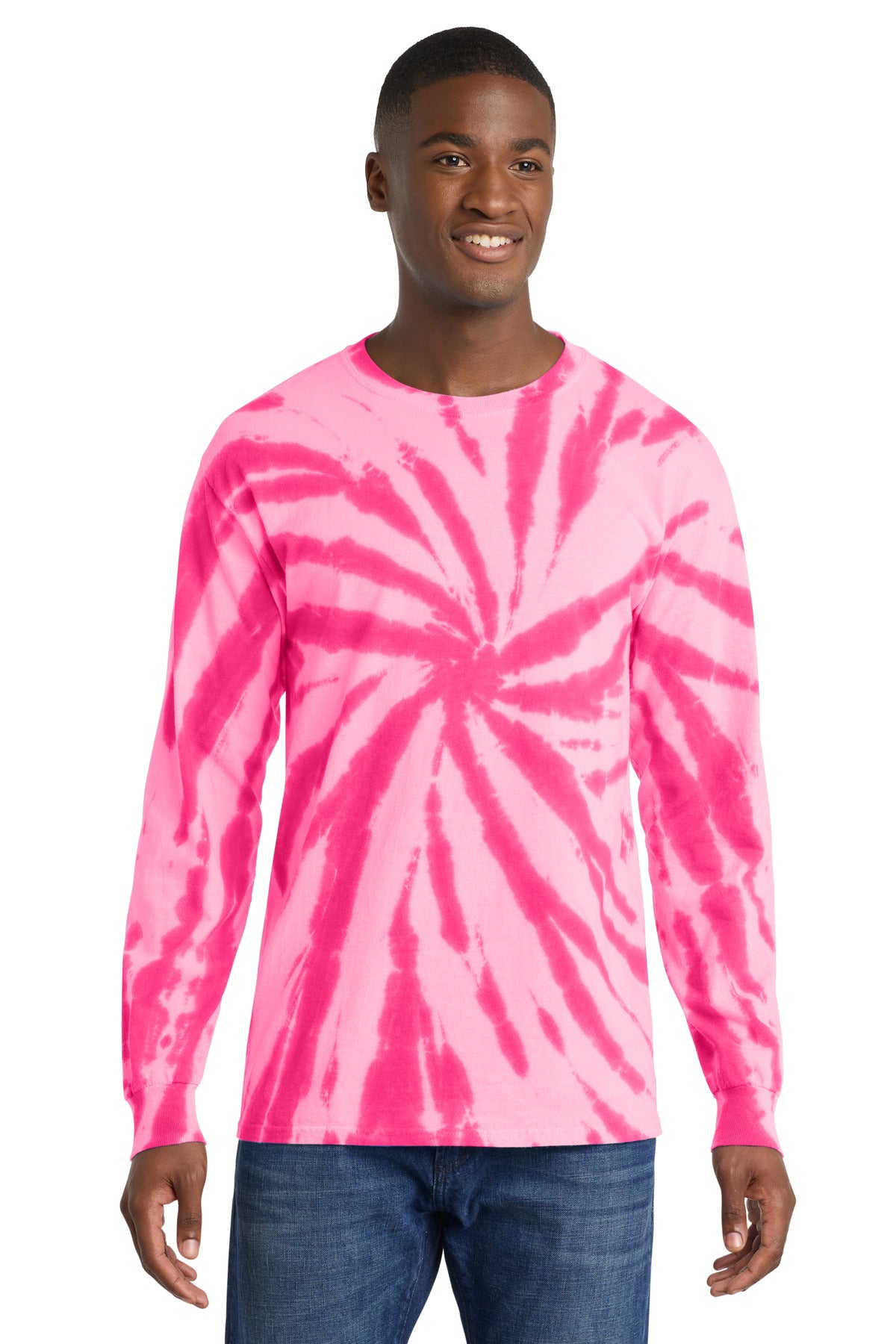 Port & Co ™ Tie-Dye Long Sleeve Tee. PC147LS - Port & Co PC147LS