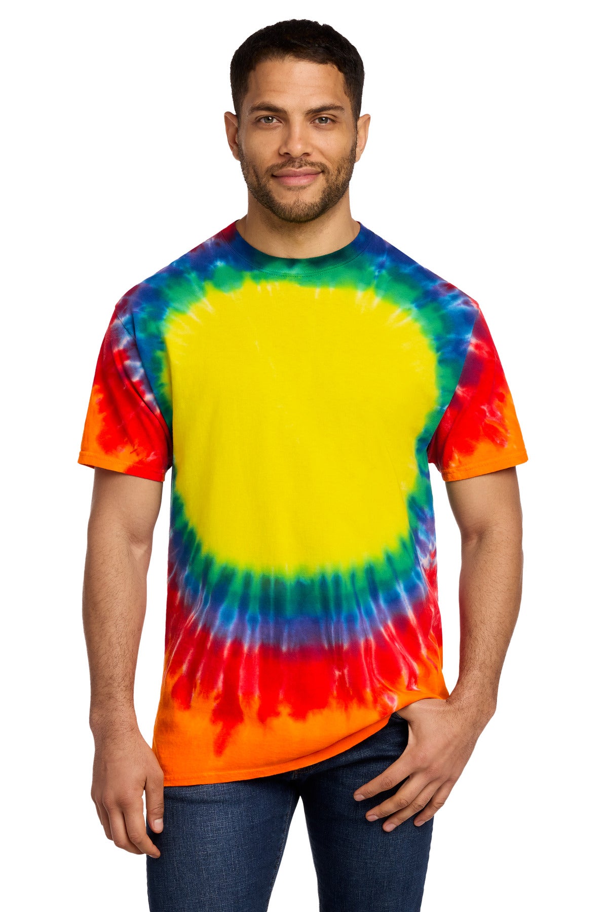 Port & Company PC149 Window Tie-Dye Tee | Port & Co PC149