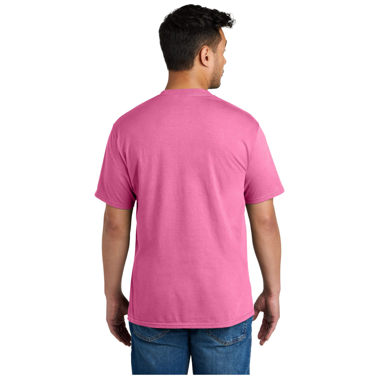 Port & Company® CVC Tee PC340 - Awareness PInk T-Shirts Port & Company