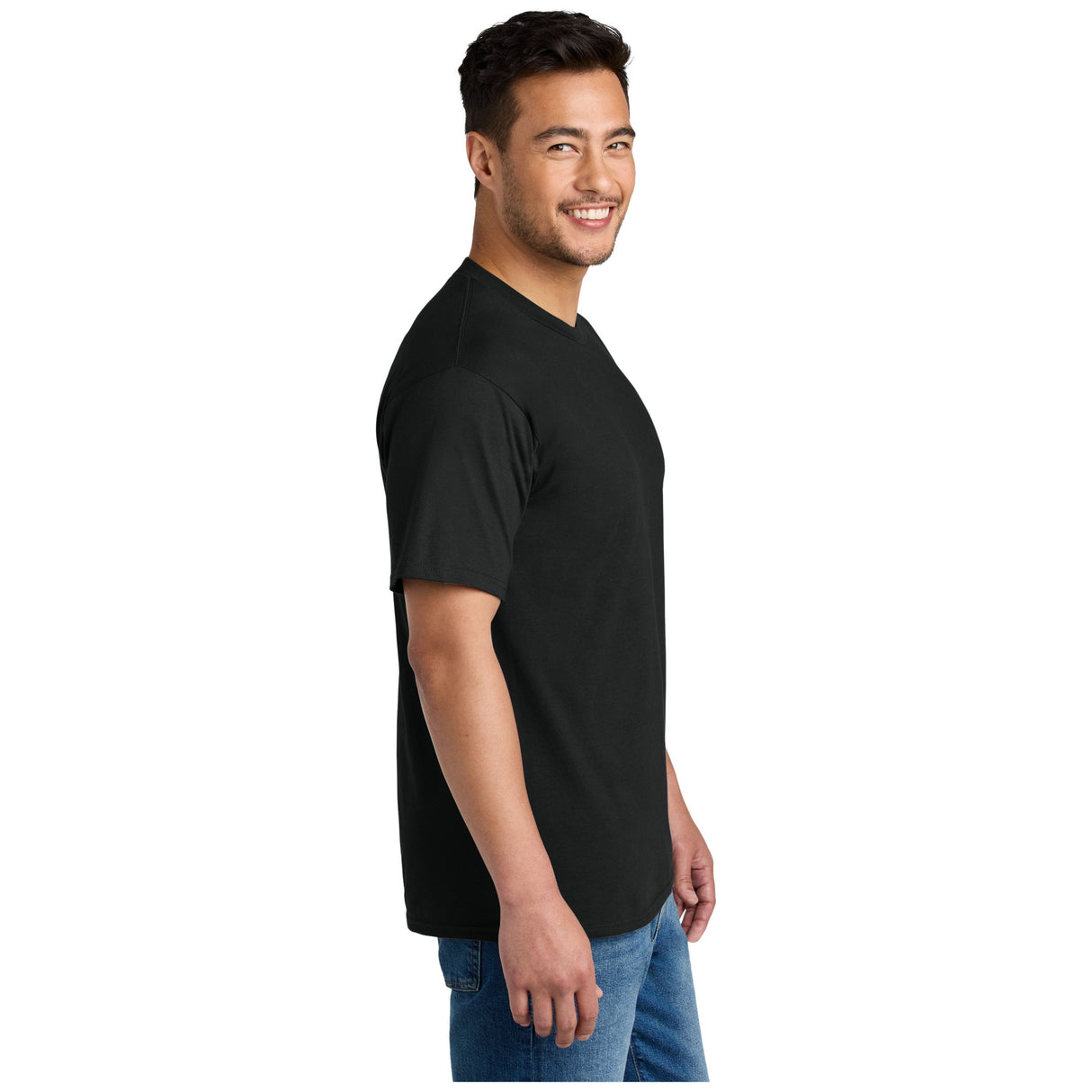 Port & Company® CVC Tee PC340 - Black T-Shirts Port & Company