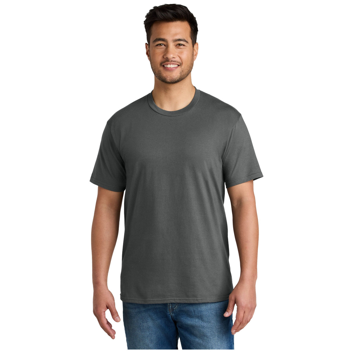 Port & Company® CVC Tee PC340 - Charcoal T-Shirts Port & Company Charcoal Small