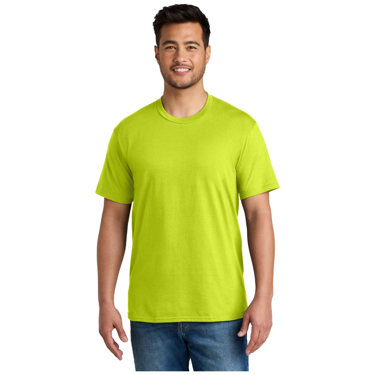 Port & Company® CVC Tee PC340 - Charge Green T-Shirts Port & Company Charge Green Small
