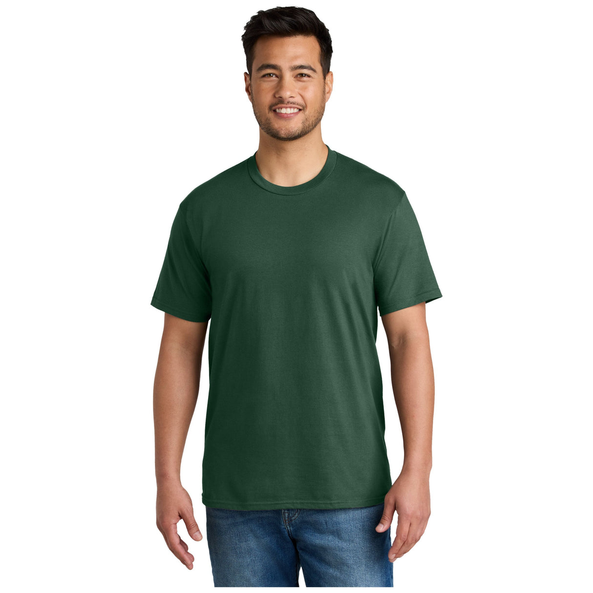 Port & Company® CVC Tee PC340 - Forest Green T-Shirts Port & Company Forest Green Small