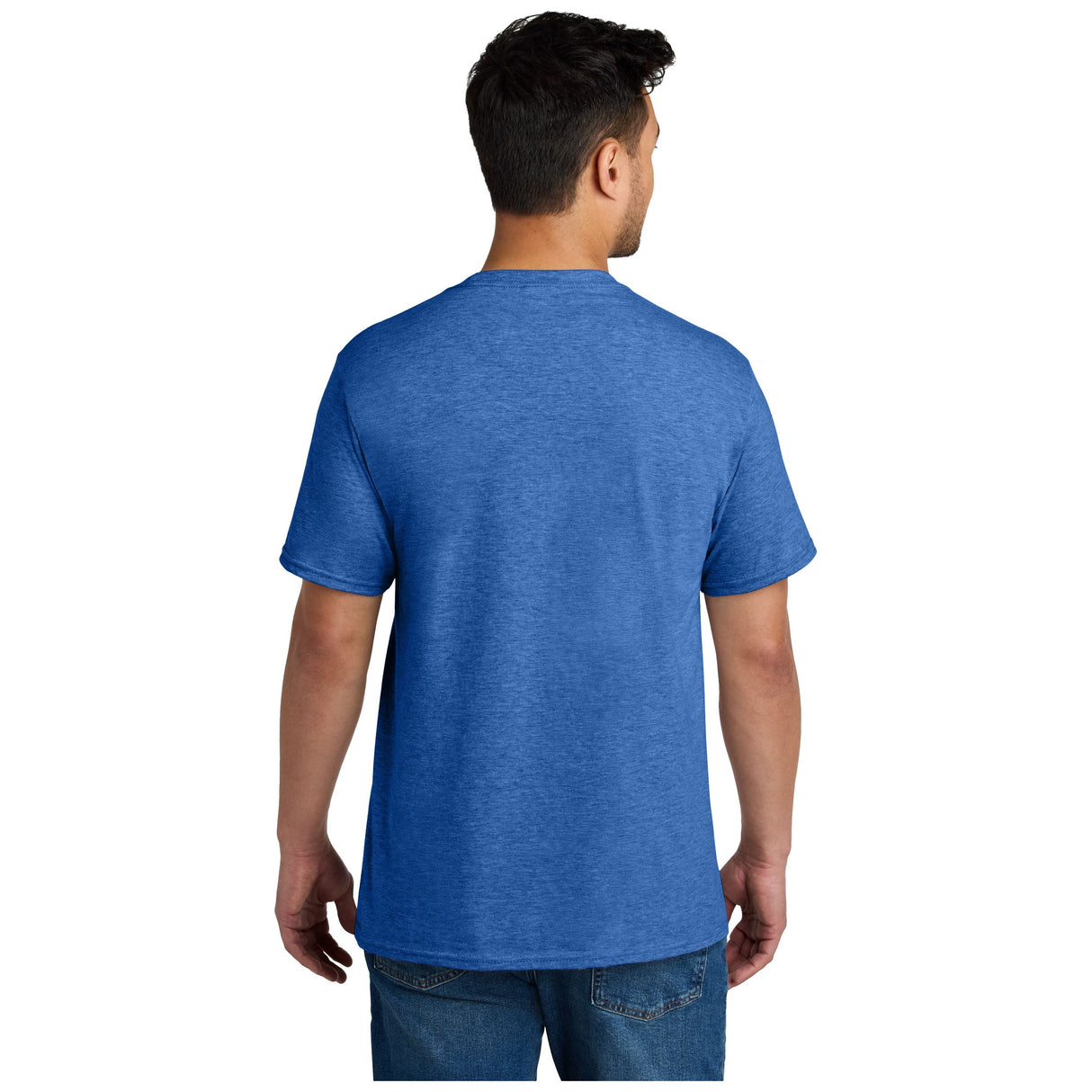 Port & Company® CVC Tee PC340 - Heather Royal T-Shirts Port & Company