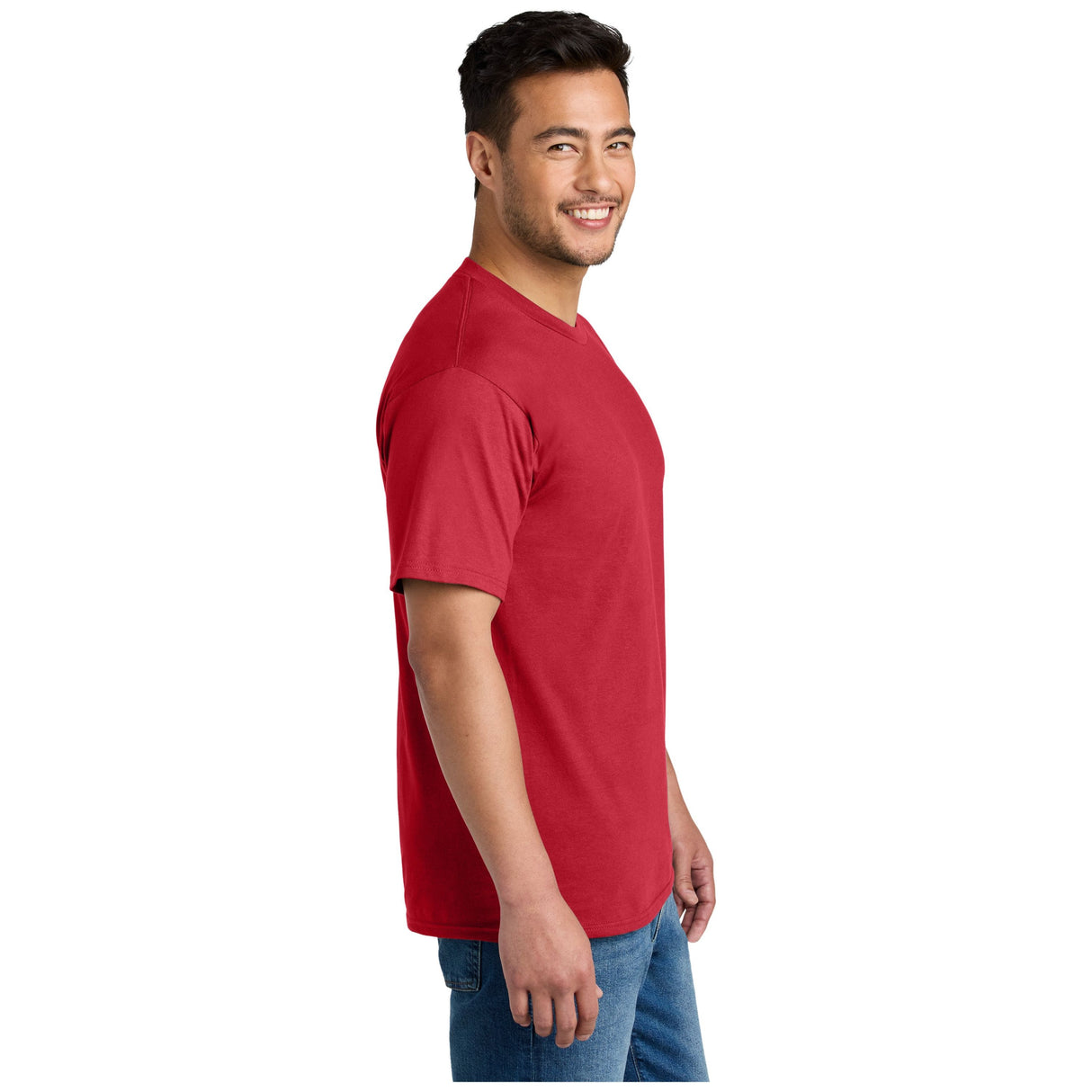 Port & Company® CVC Tee PC340 - Red T-Shirts Port & Company