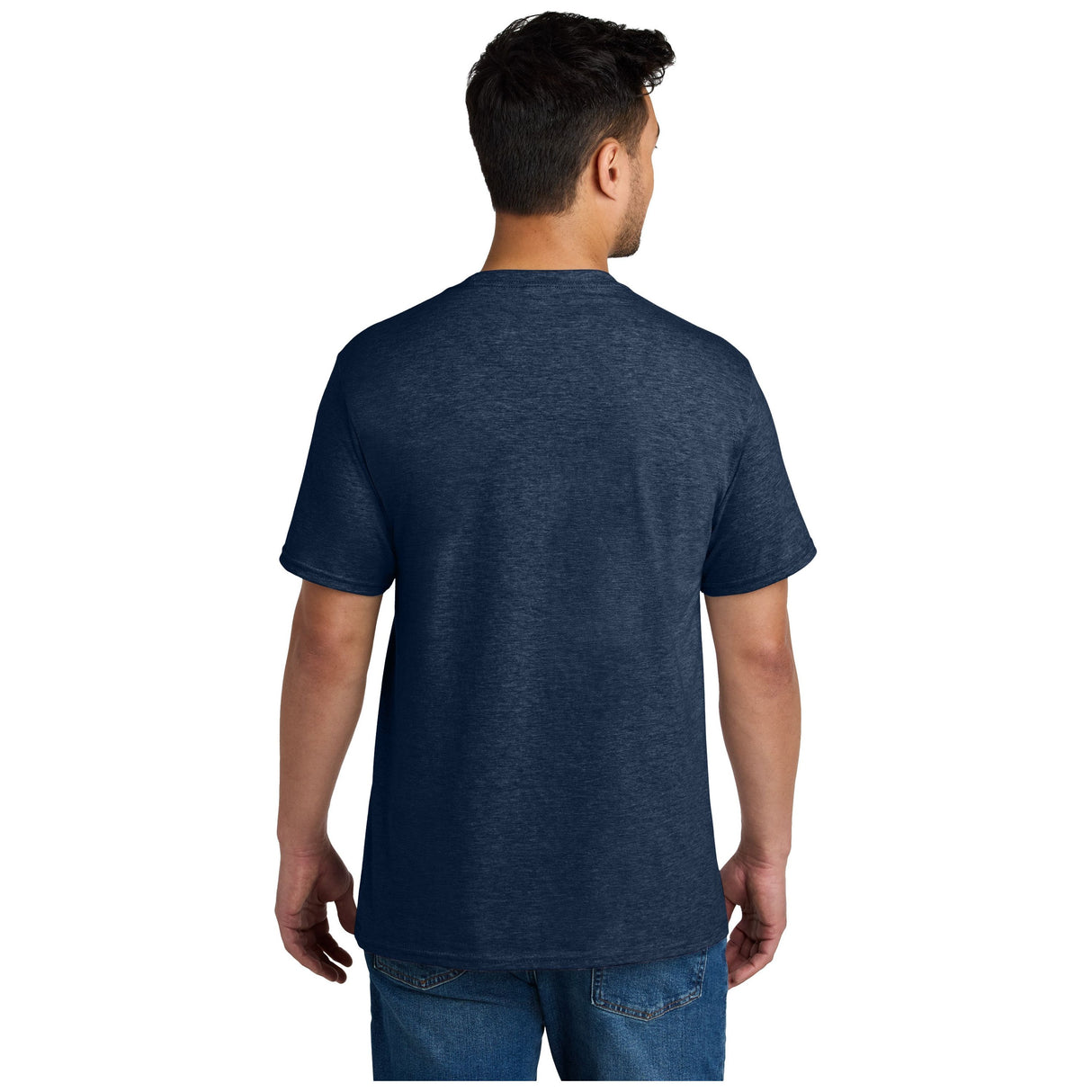 Port & Company® CVC Tee PC340 - Team Navy Heather T-Shirts Port & Company