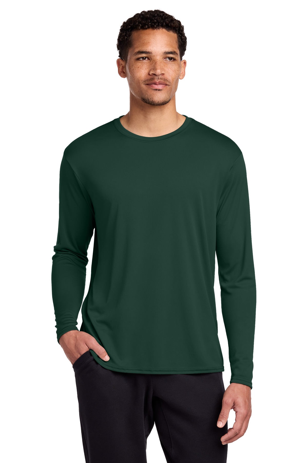 Port & Company PC380LS Company Long Sleeve Performance Tee. PC380LS - Port & Co PC380LS