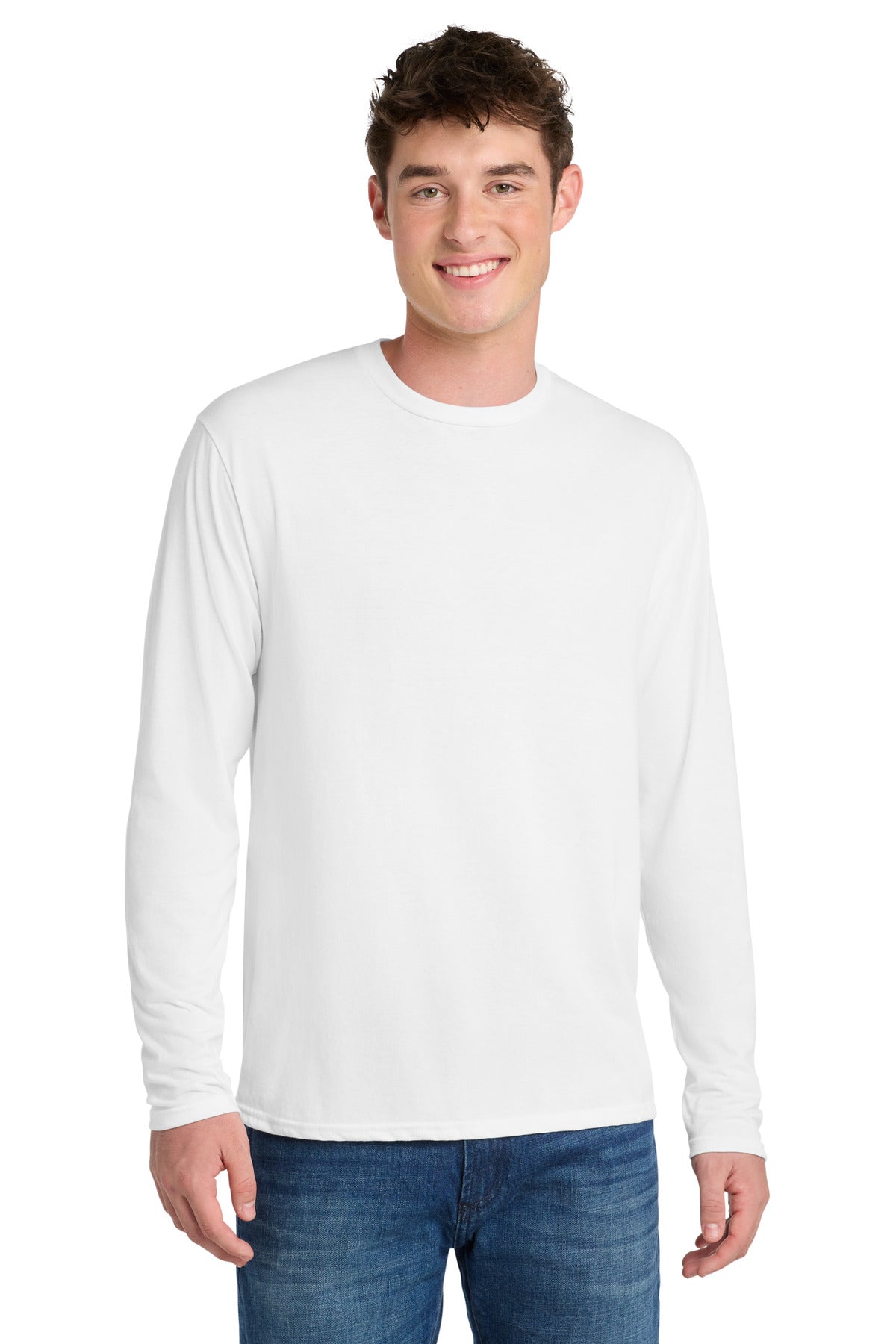 Port & Company PC381LS Long Sleeve Performance Blend Tee | Port & Co PC381LS