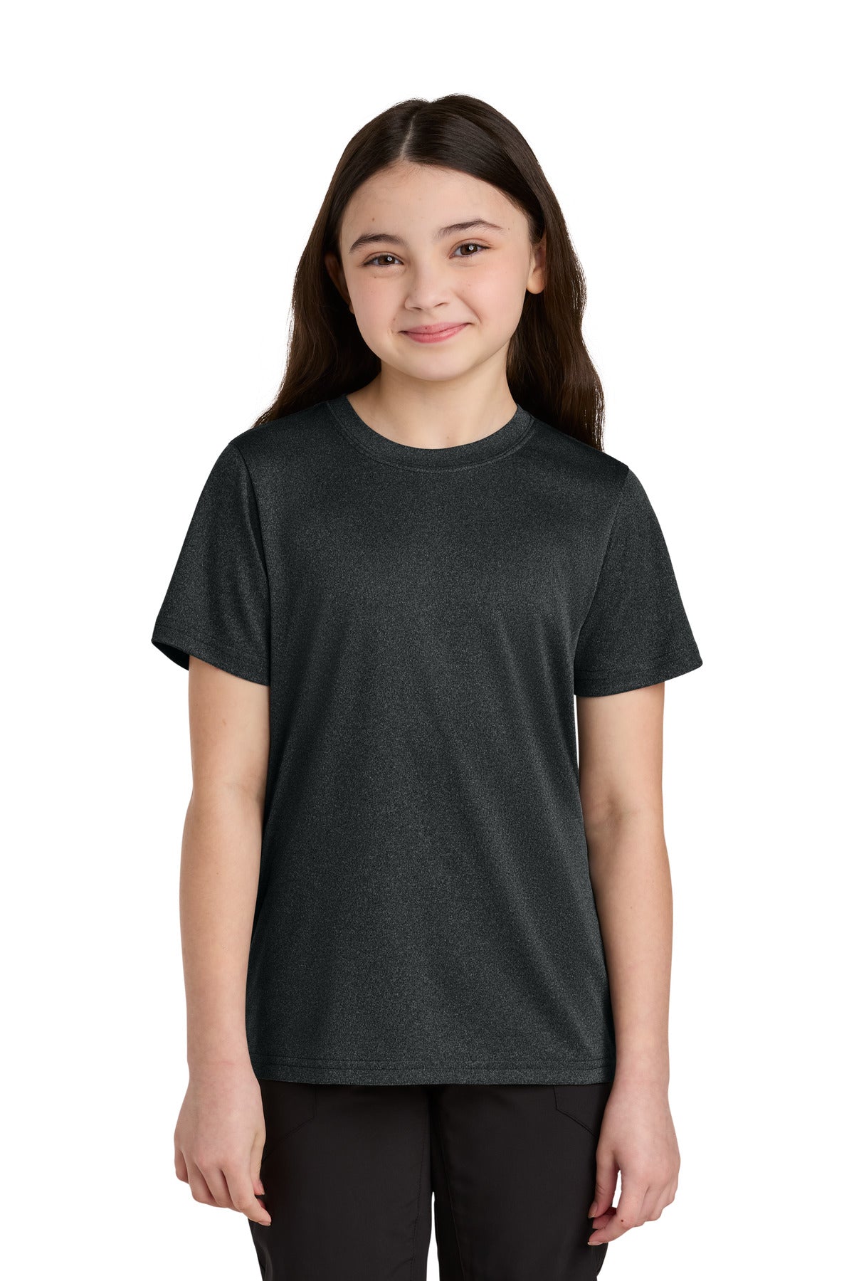 Port & Company PC390Y Youth Heather Performance Tee | Port & Co PC390Y