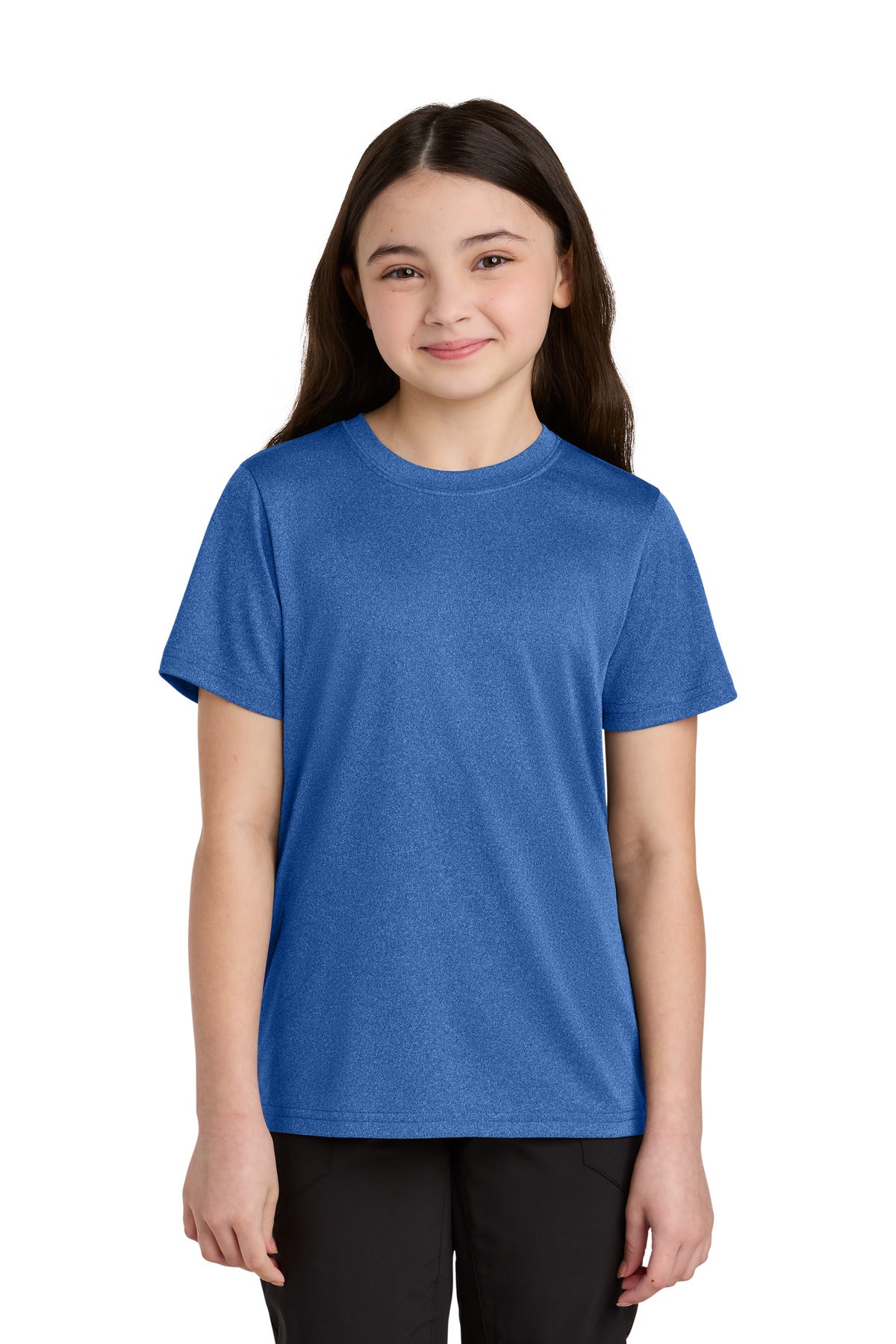 Port & Company PC390Y Youth Heather Performance Tee | Port & Co PC390Y