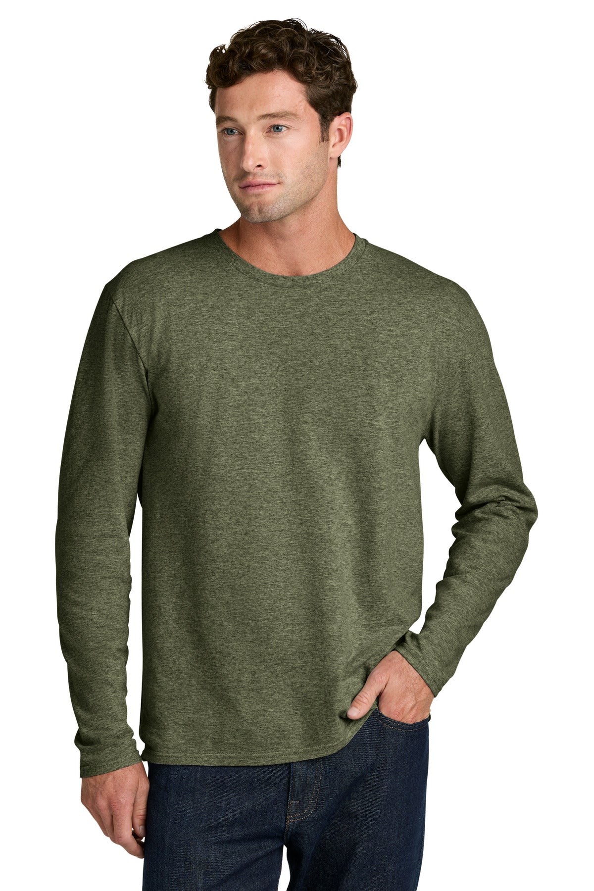 Port & Company PC43LS Easy Cotton Long Sleeve Tee | Port & Co PC43LS