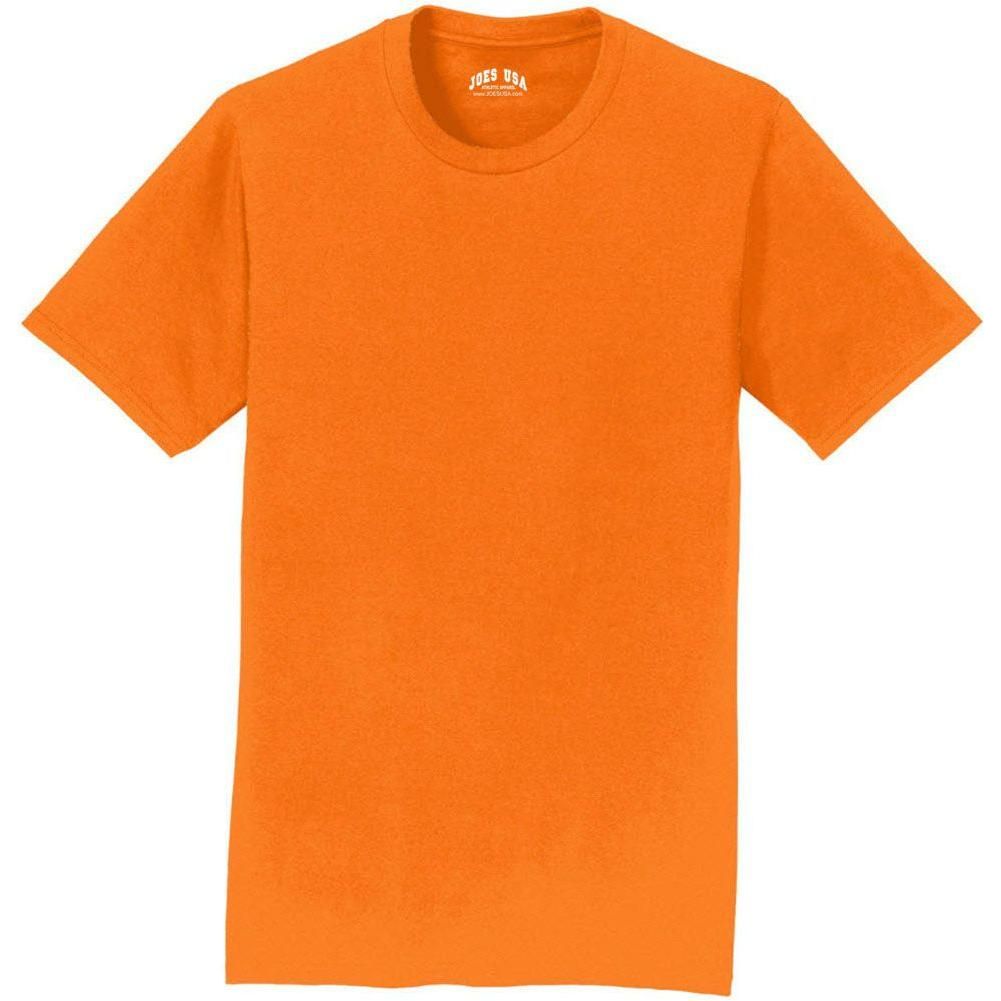 Soft Cotton Lightweight T-Shirt for Men by Joe's USA in Sizes S-6XL (Copy) T-Shirts Joe's USA Tennessee Orange