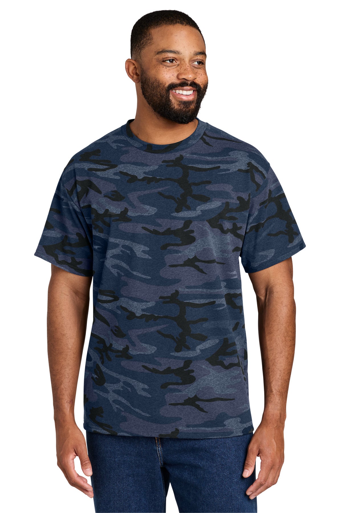 Port & Company PC54C Core Cotton Camo Tee | Port & Co PC54C