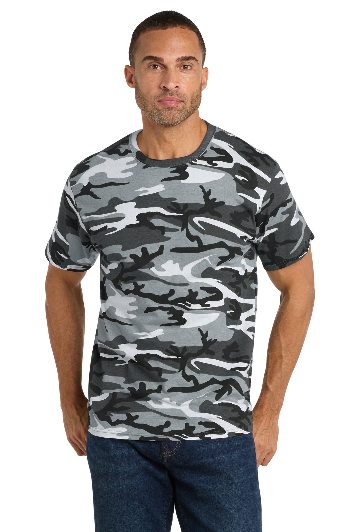 Port & Co ™ Core Cotton Camo Tee. PC54C - Port & Company PC54C