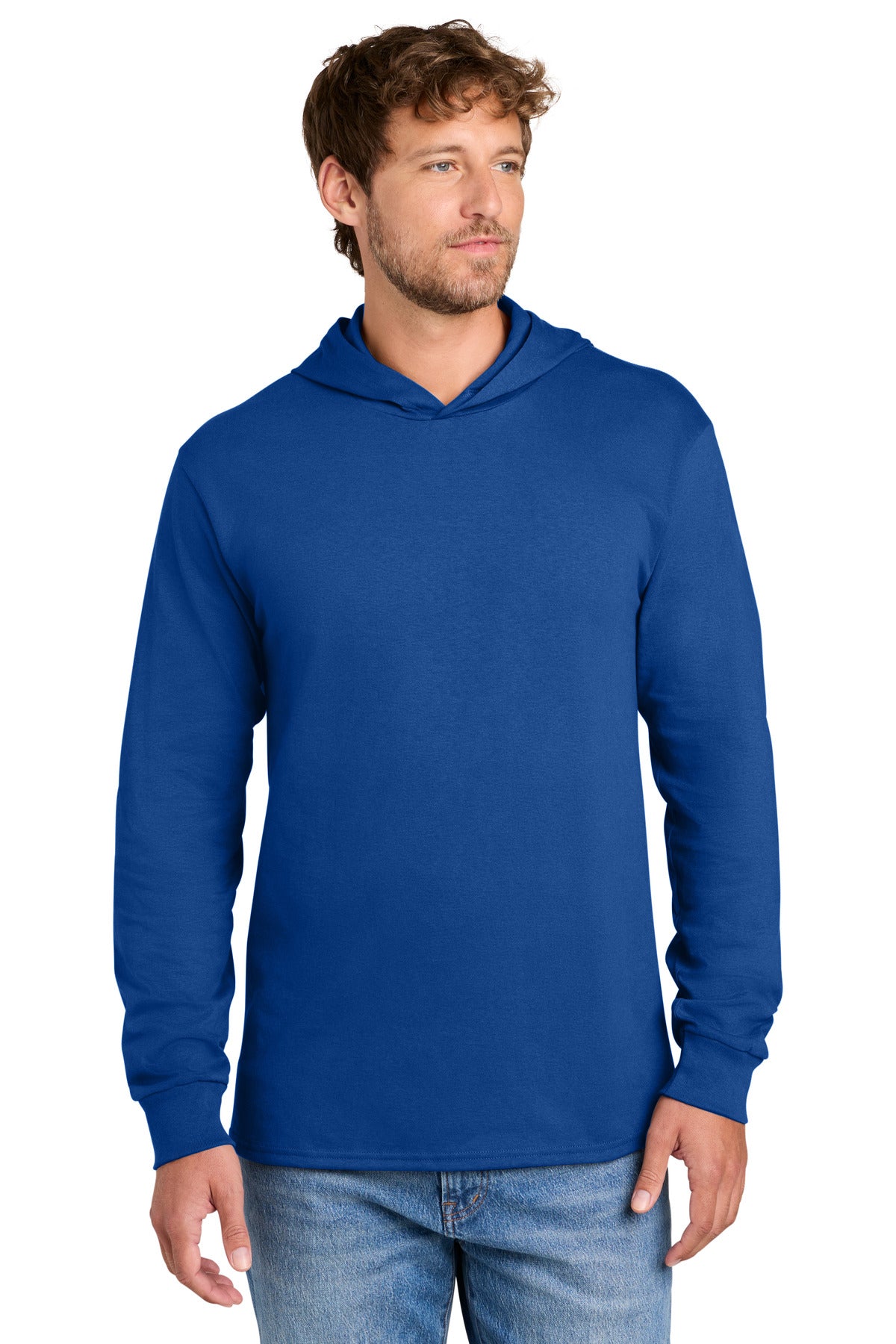 Port & Company PC54H Core Cotton Pullover Hooded Tee | Port & Co PC54H