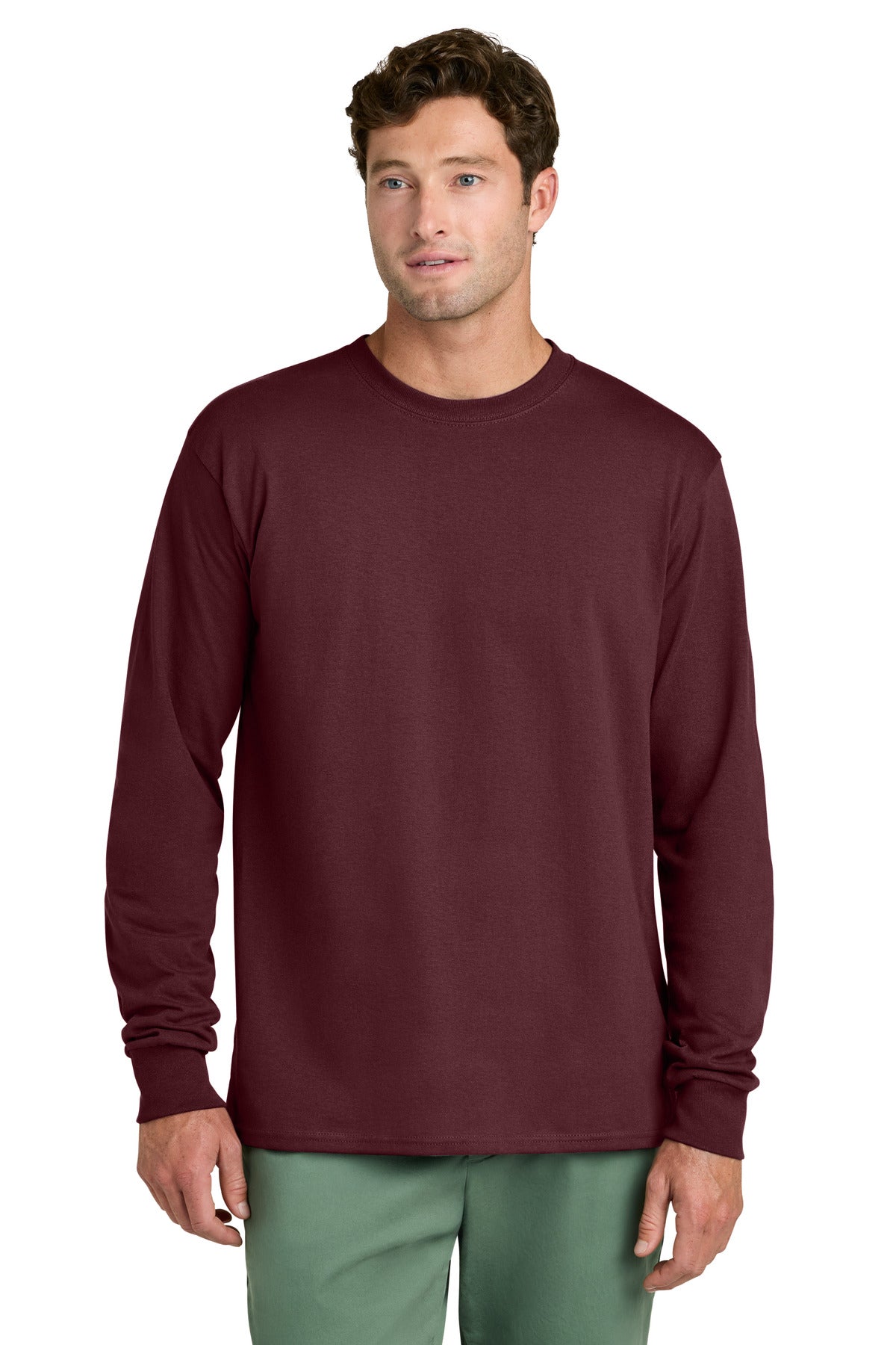 Port & Company PC54LS Long Sleeve Core Cotton Tee | Port & Co PC54LS