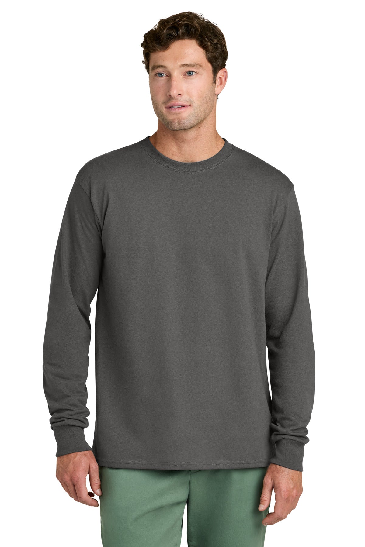 Port & Company PC54LS Long Sleeve Core Cotton Tee | Port & Co PC54LS