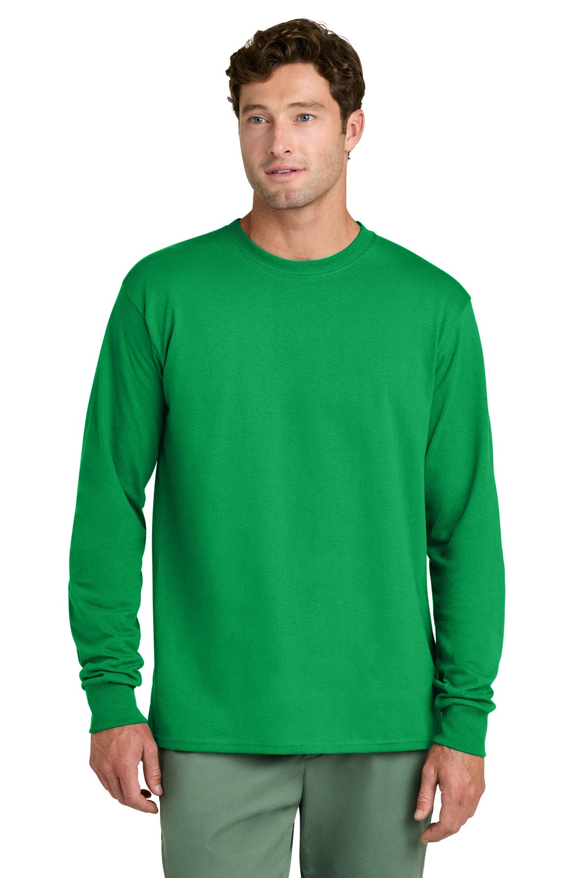 Port & Co ™ Long Sleeve Core Cotton Tee. PC54LS - Port & Co PC54LS