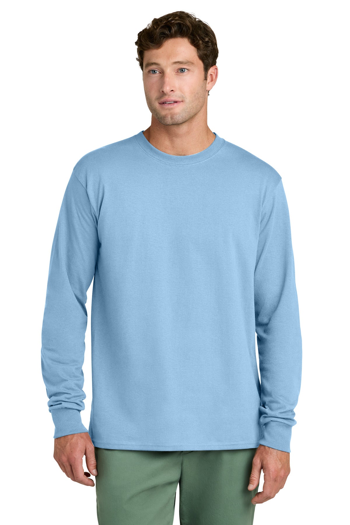 Port & Co ™ Long Sleeve Core Cotton Tee. PC54LS - Port & Company PC54LS