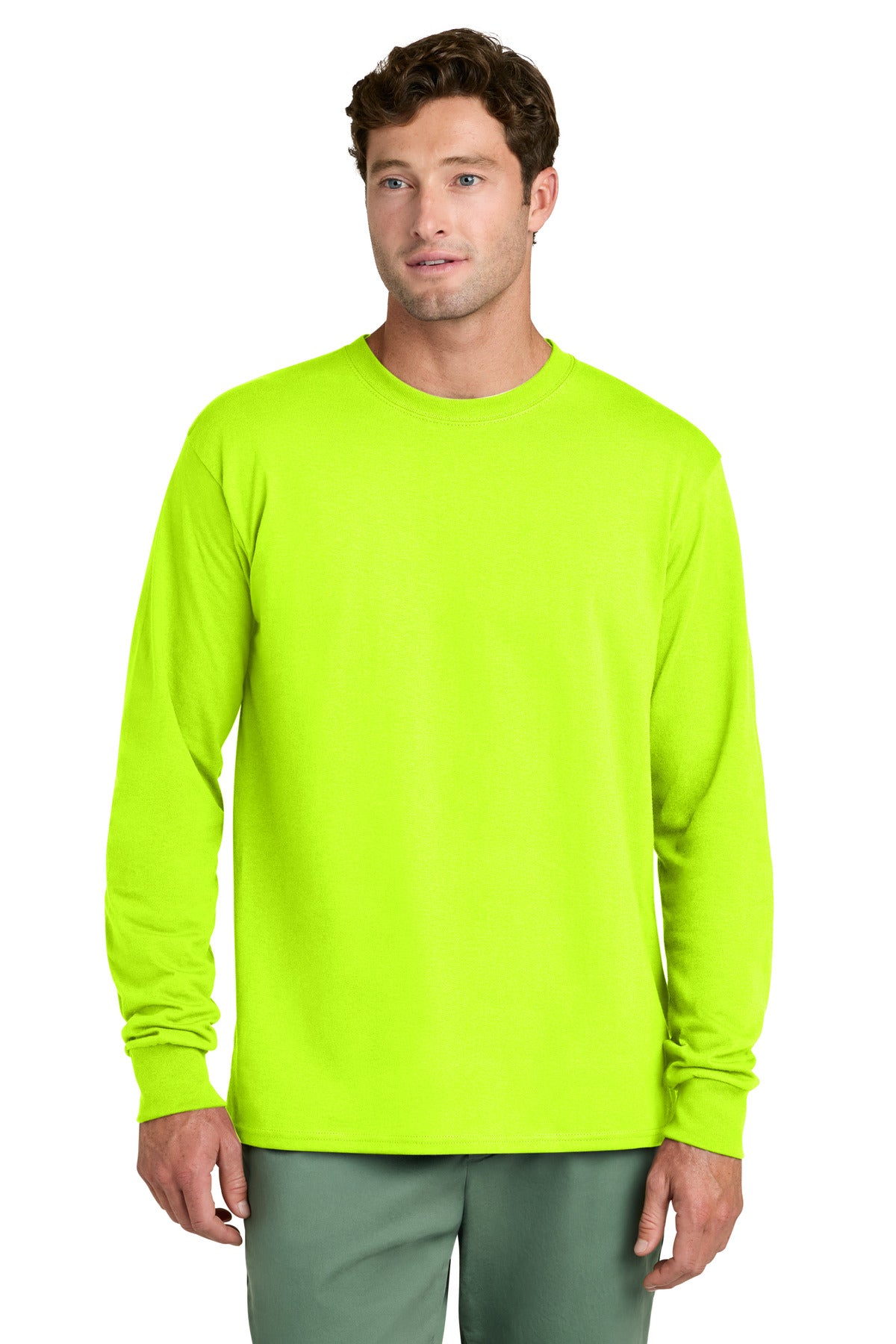 Port & Co ™ Long Sleeve Core Cotton Tee. PC54LS - Port & Company PC54LS