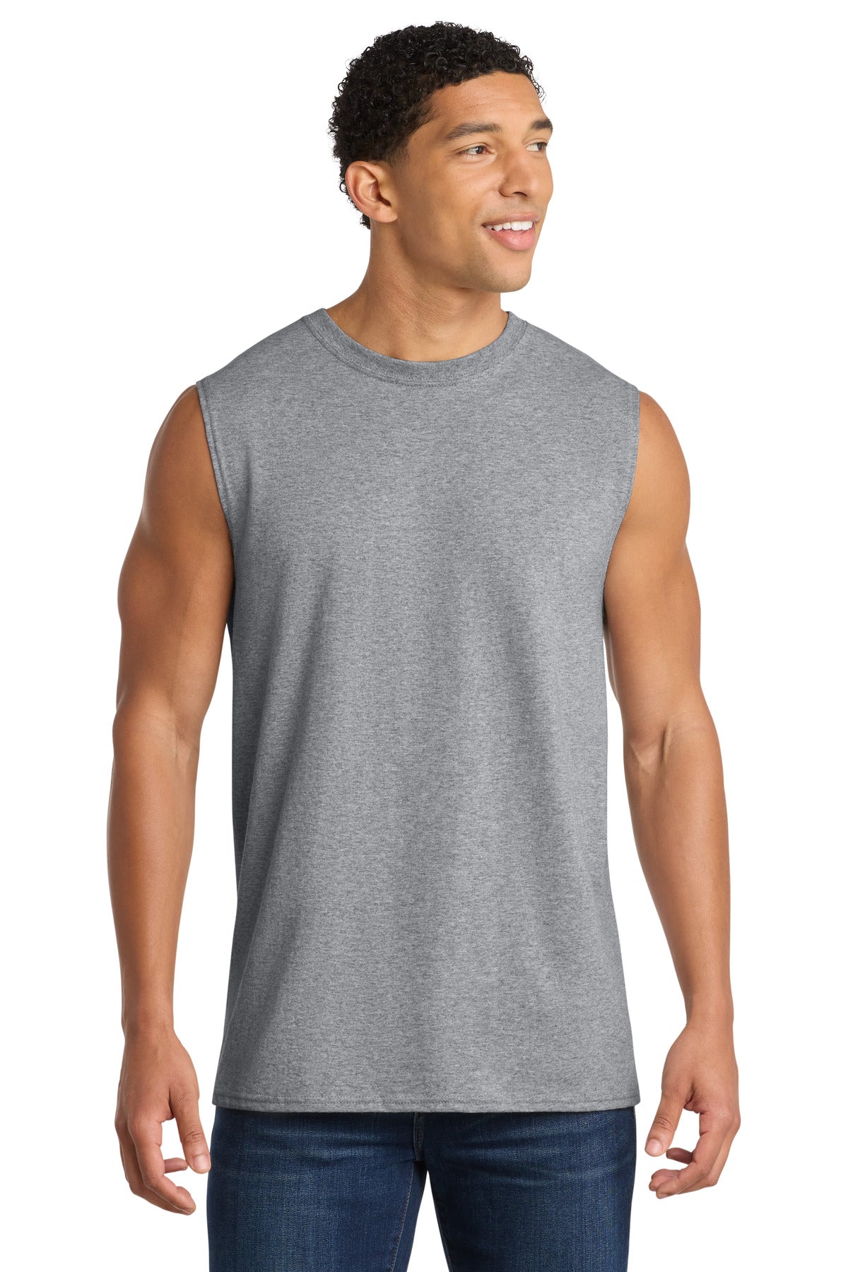 Port & Company PC54SL Core Cotton Sleeveless Tee | Port & Co PC54SL