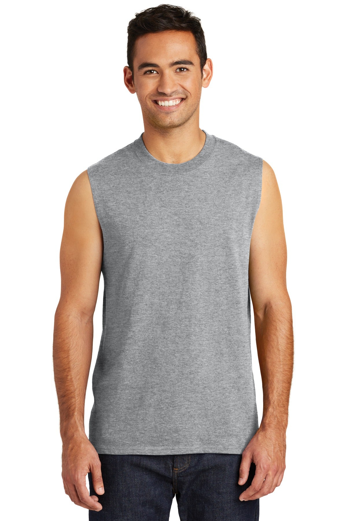 Port & Co ™ Core Cotton Sleeveless Tee. PC54SL - Port & Company PC54SL