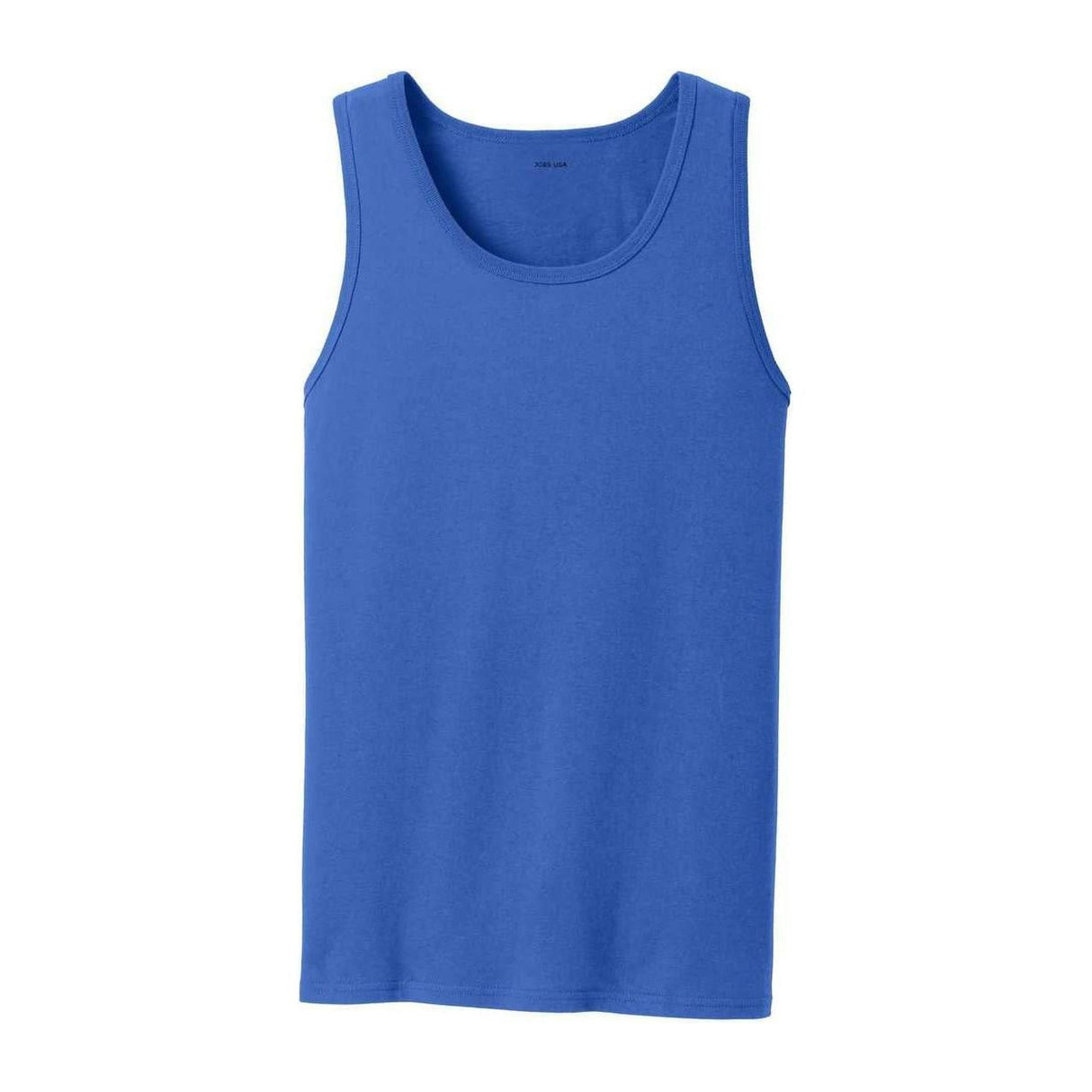 Joe's USA Mens 5.4-oz 100% Cotton Tank Tops in Sizes S-4XL Activewear Joe's USA S Royal