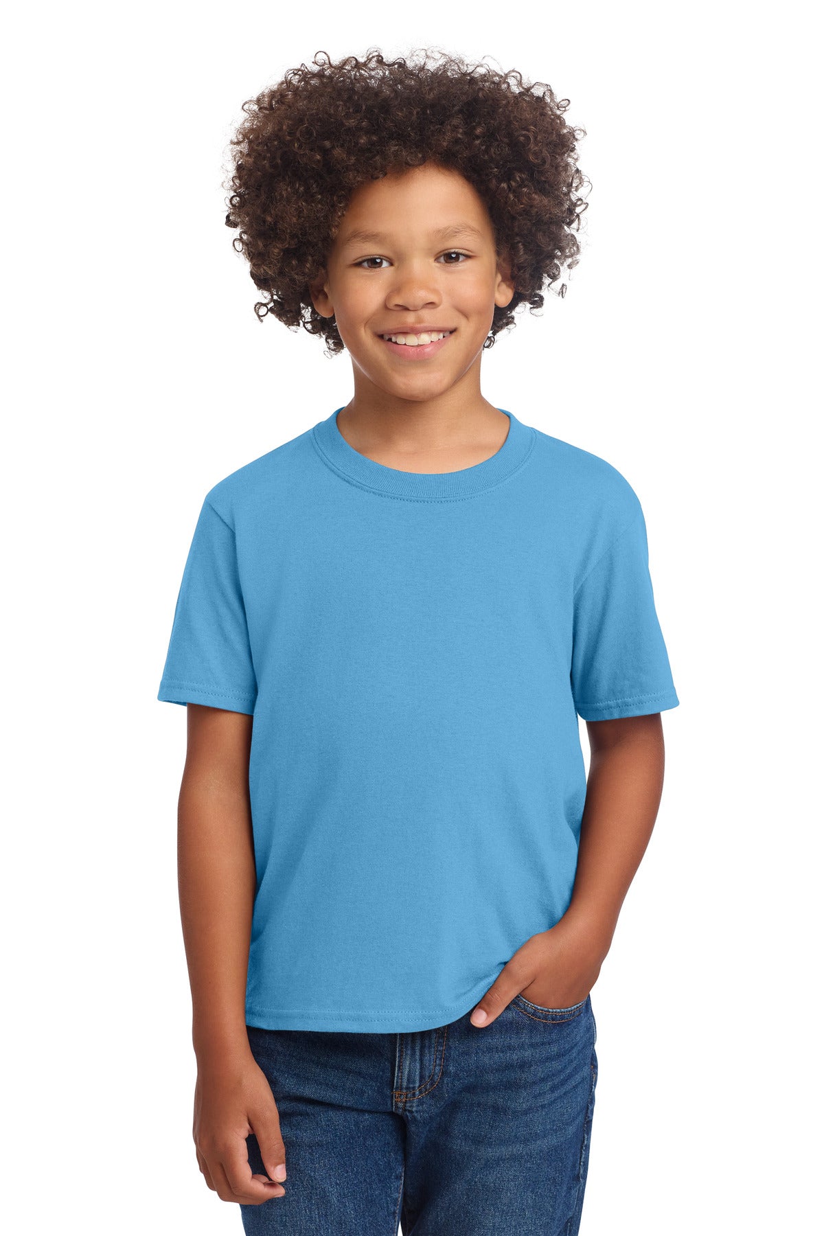 Port & Co ™ Youth Core Cotton DTG Tee PC54YDTG - Port & Company PC54YDTG