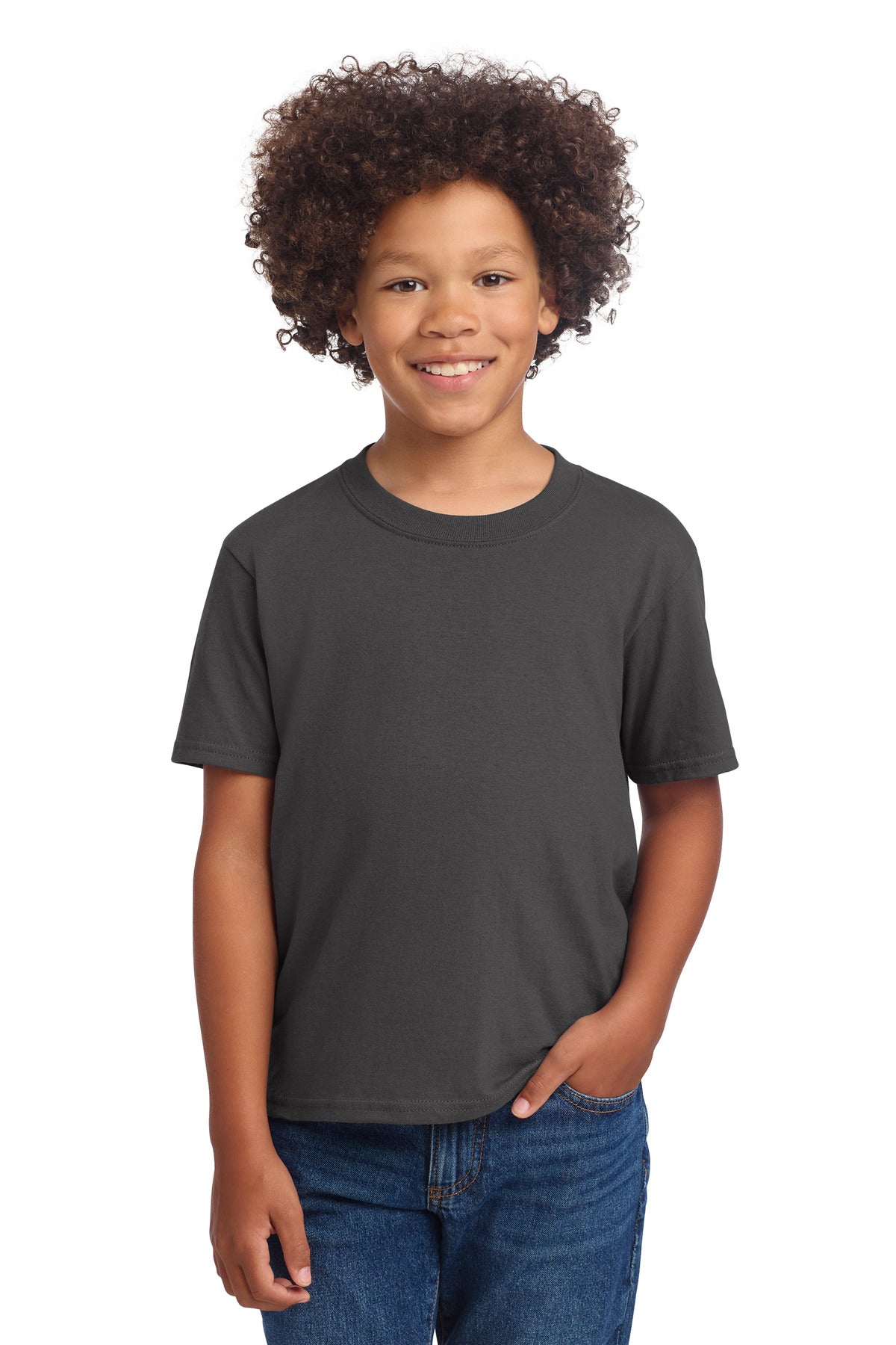 Port & Company PC54YDTG Youth Core Cotton DTG Tee | Port & Co PC54YDTG
