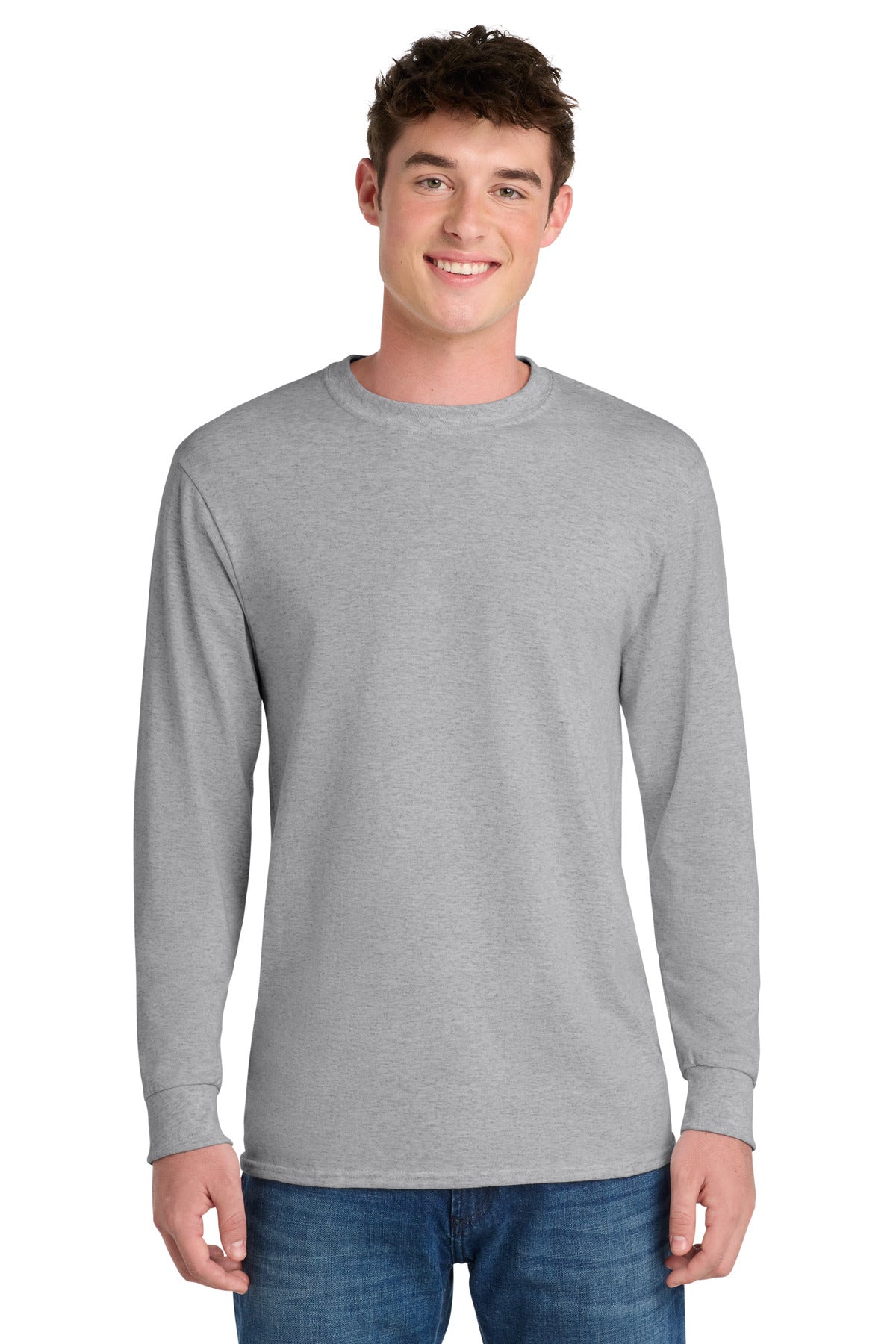 Port & Co ™ Tall Long Sleeve Core Blend Tee. PC55LST - Port & Company PC55LST