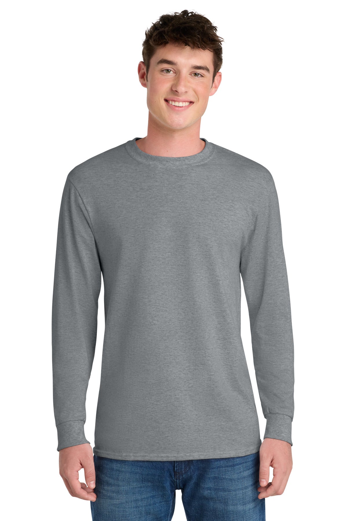 Port & Company PC55LST Tall Long Sleeve Core Blend Tee | Port & Co PC55LST