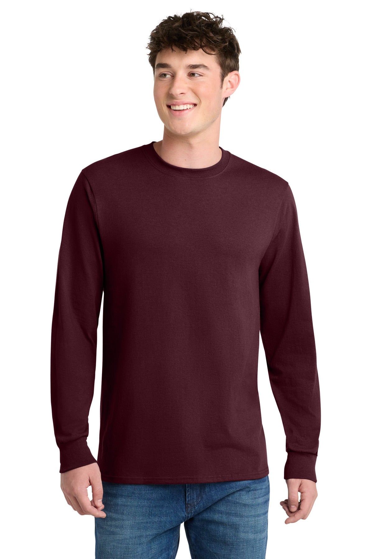 Port & Company PC55LST Tall Long Sleeve Core Blend Tee | Port & Co PC55LST