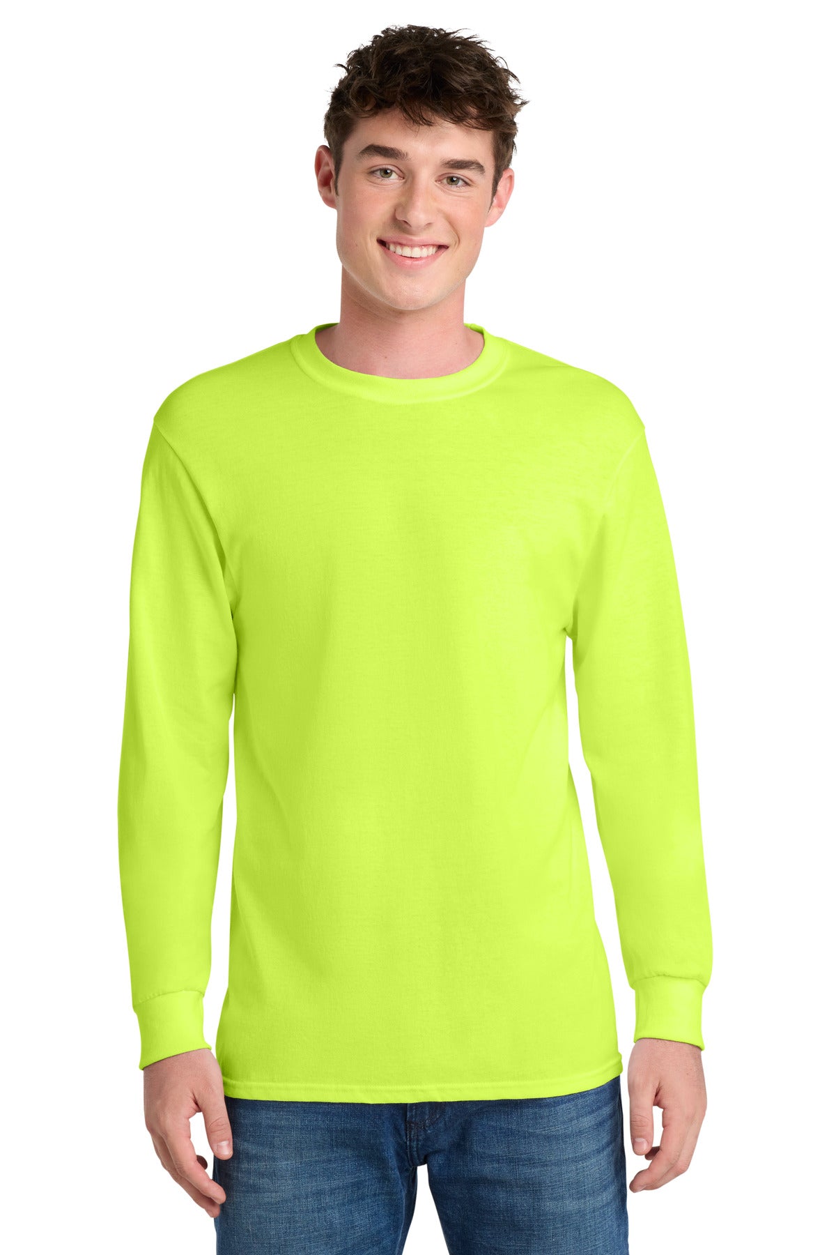 Port & Company PC55LST Tall Long Sleeve Core Blend Tee | Port & Co PC55LST