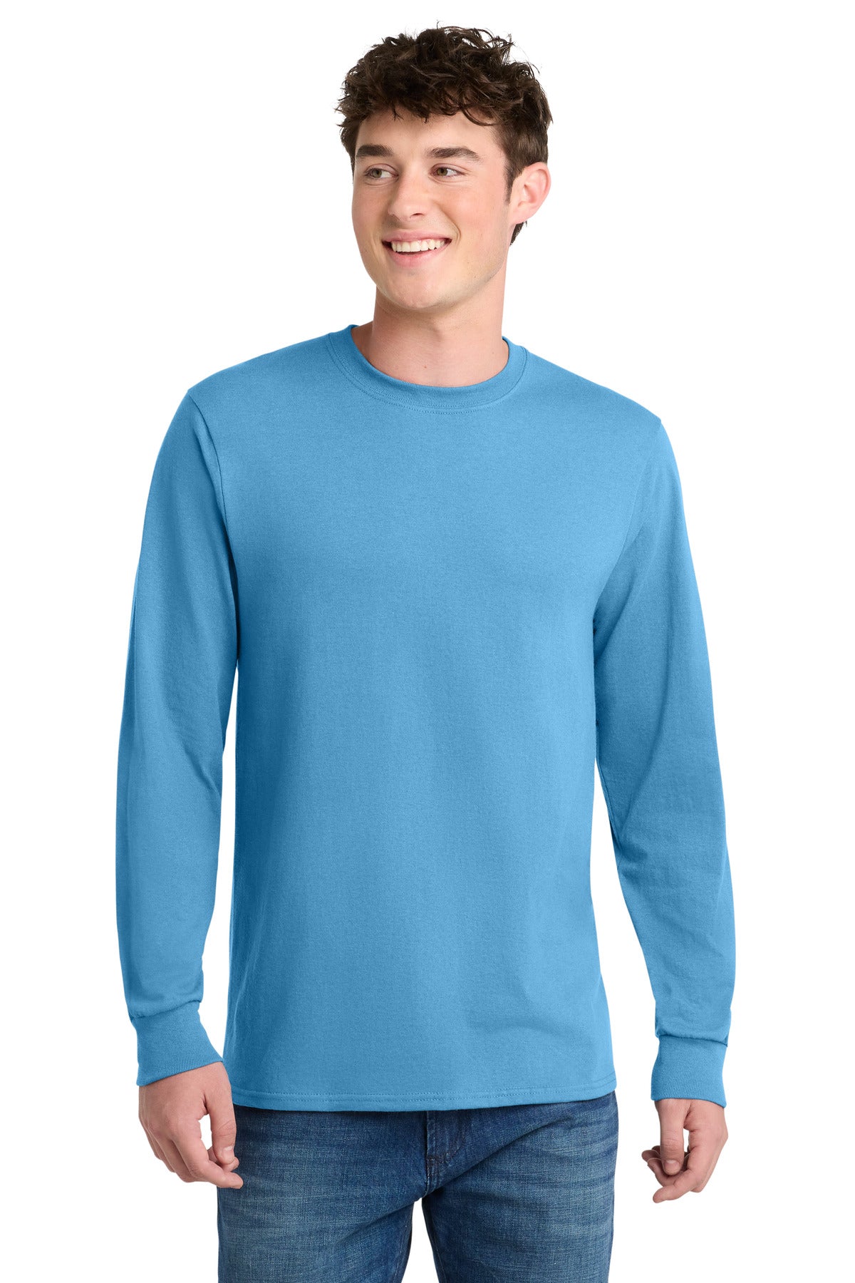 Port & Company PC55LS Long Sleeve Core Blend Tee | Port & Co PC55LS