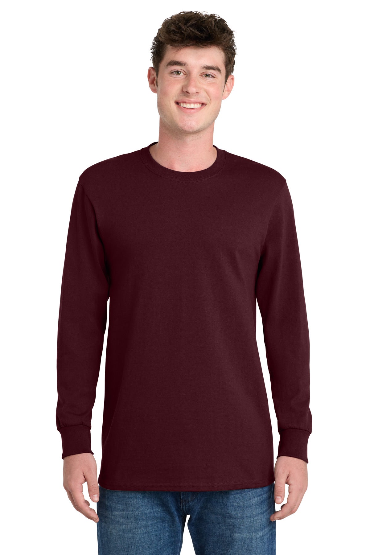 Port & Co ™ Tall Long Sleeve Essential Tee. PC61LST - Port & Company PC61LST