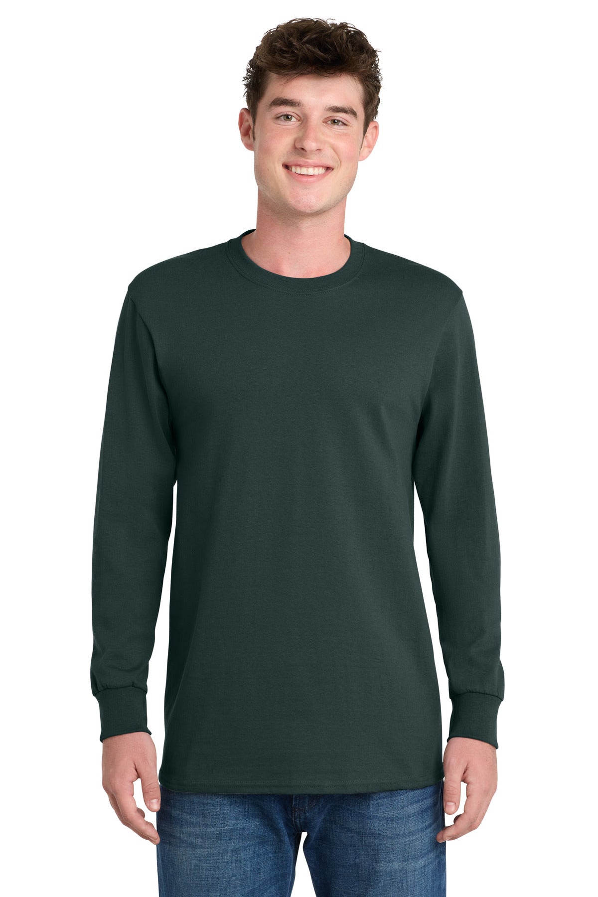 Port & Co ™ Tall Long Sleeve Essential Tee. PC61LST - Port & Company PC61LST