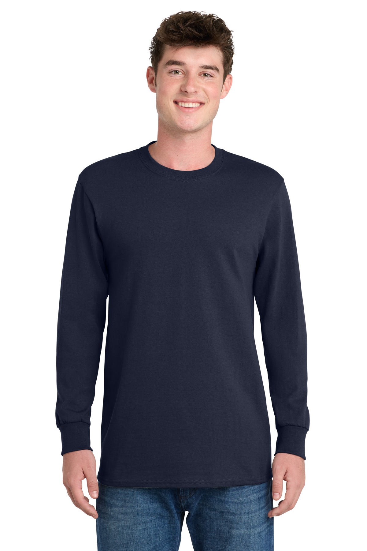 Port & Co ™ Tall Long Sleeve Essential Tee. PC61LST - Port & Co PC61LST