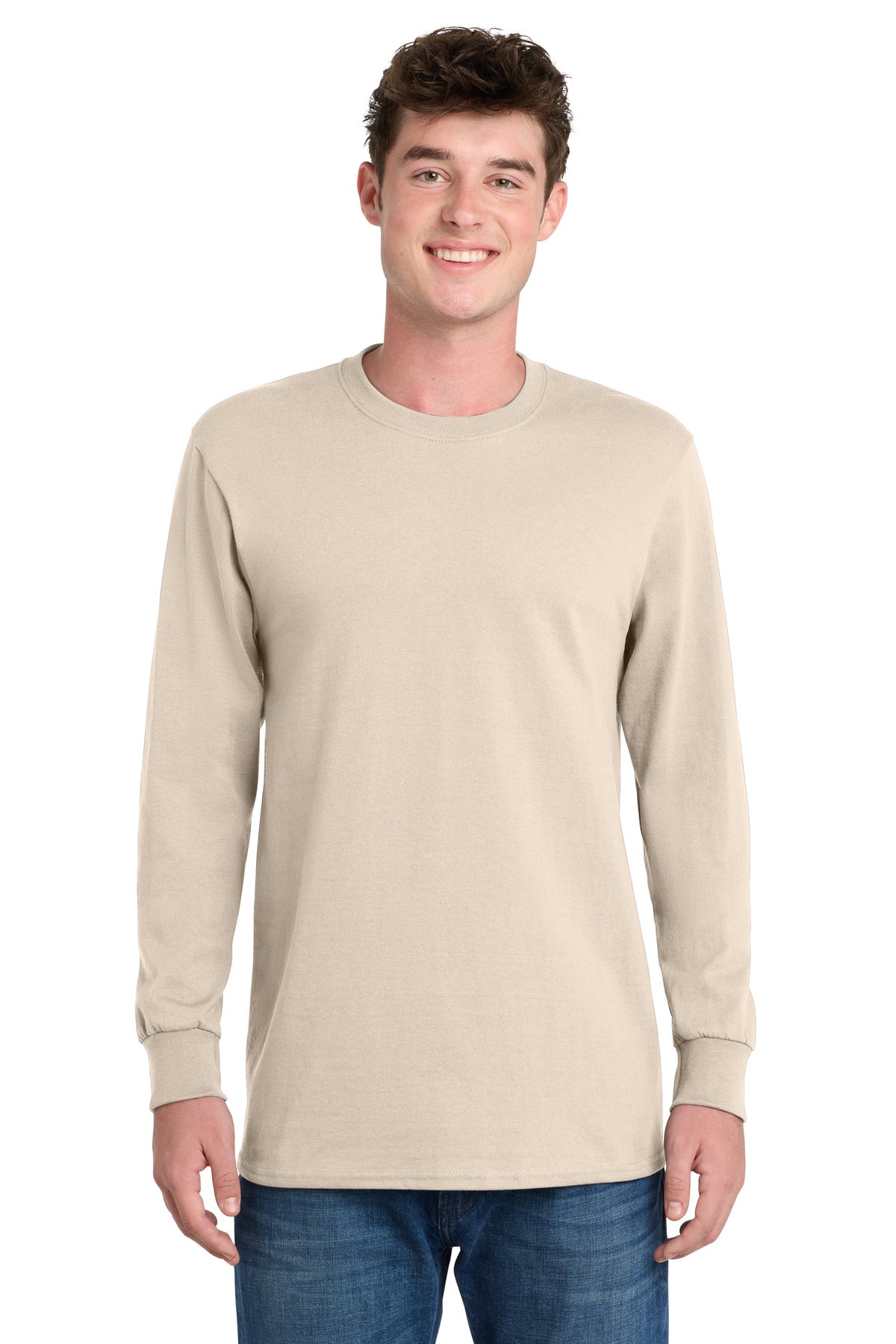 Port & Co ™ Tall Long Sleeve Essential Tee. PC61LST - Port & Company PC61LST