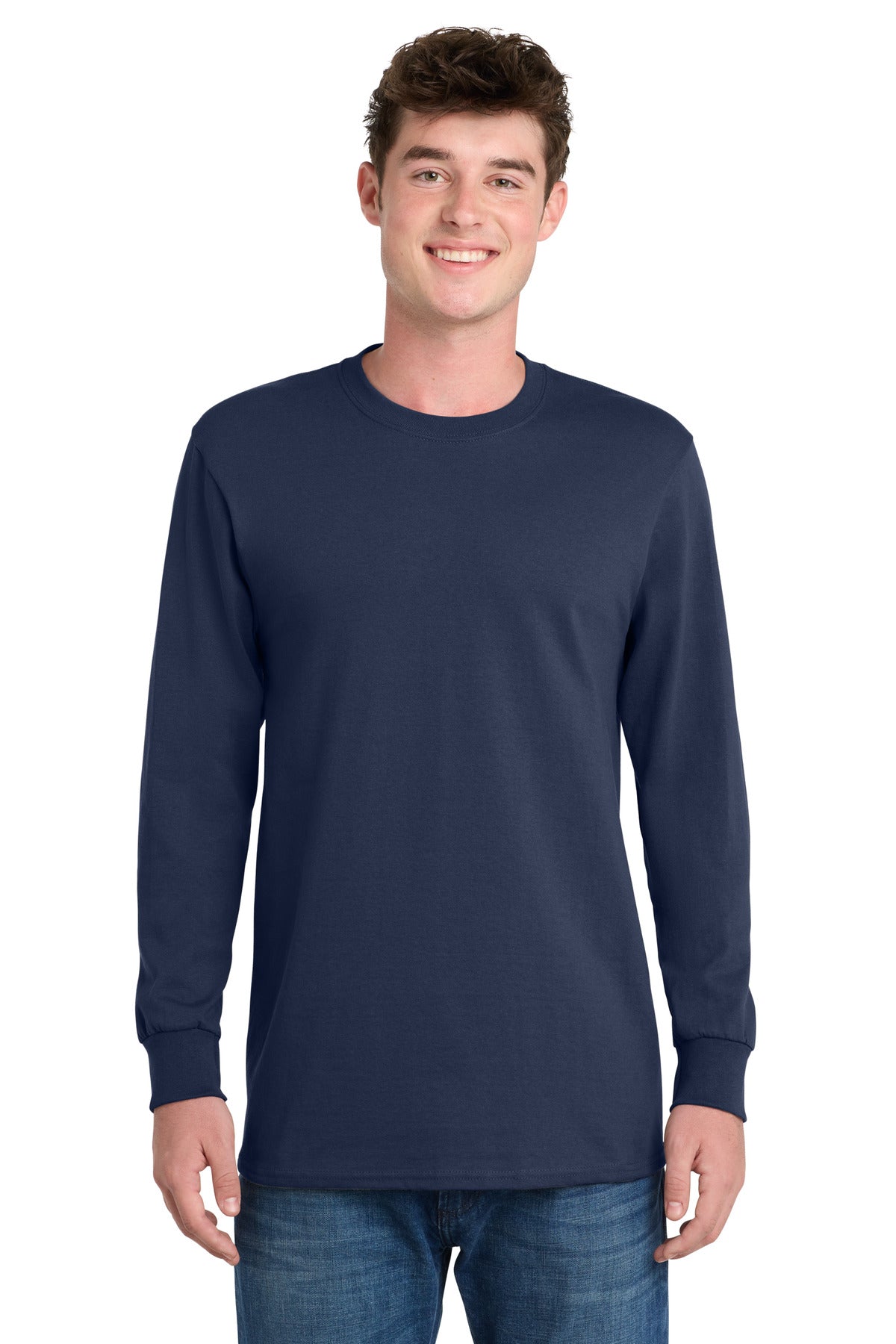 Port & Co ™ Tall Long Sleeve Essential Tee. PC61LST - Port & Co PC61LST